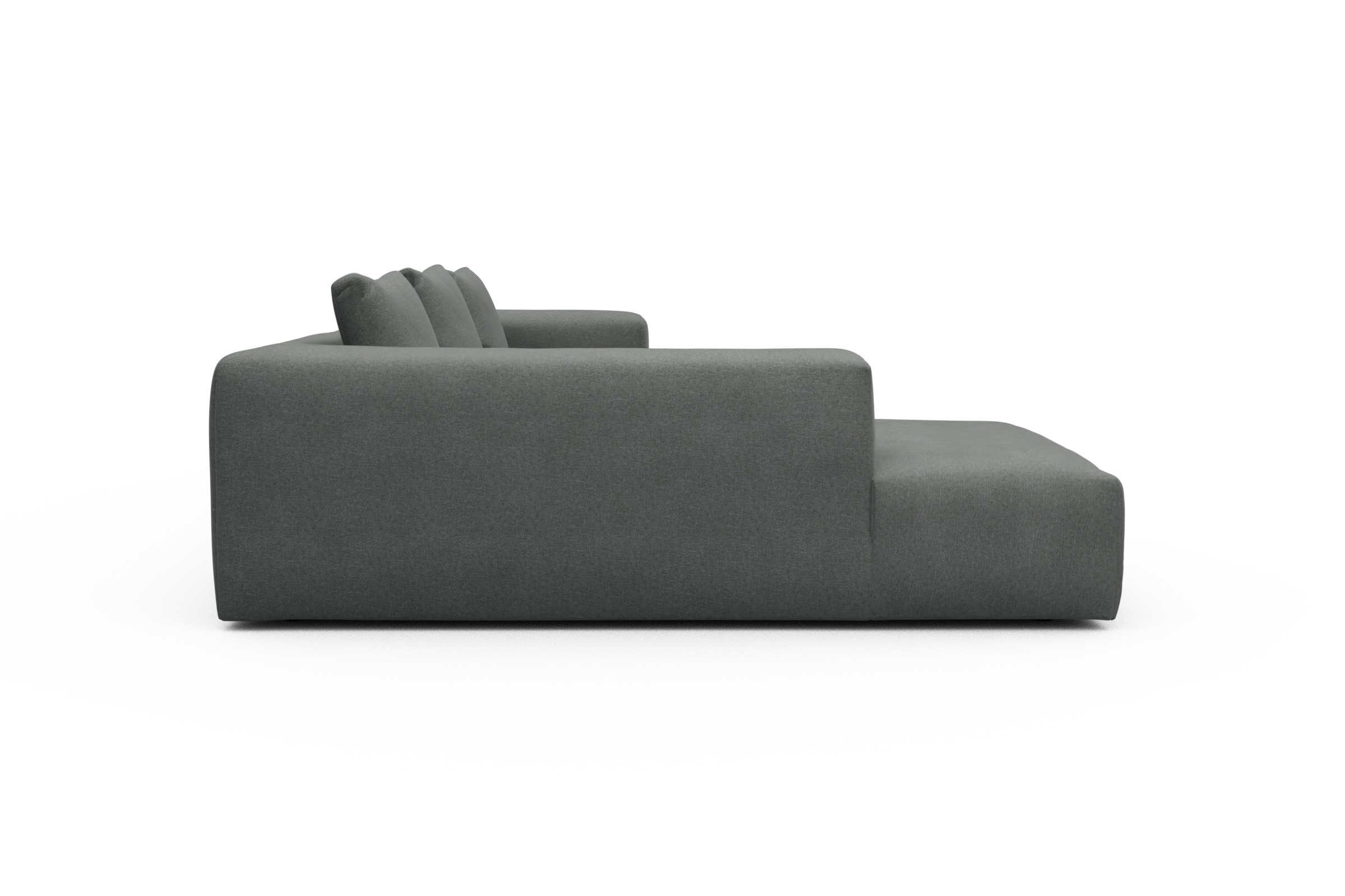 Ecksofa Fred Relax-Ecke links mit 2,5-Sitzer Satya-Steel
