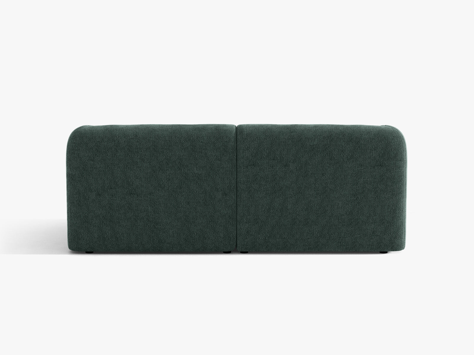 Micadoni Sofa Miley 2-Sitzer Chenille Haga Petrol