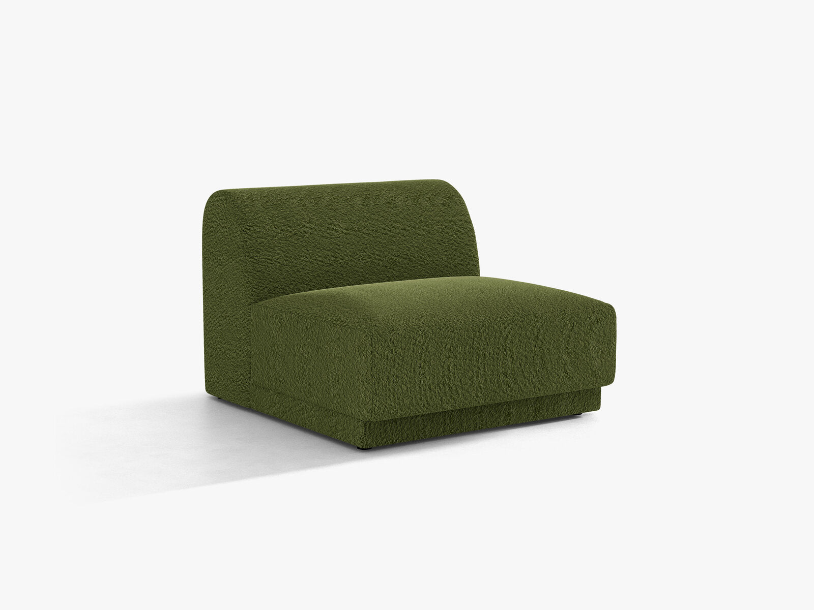 Micadoni Modul Armlos Miley Boucle Baloo Dunkel-Olivgrün
