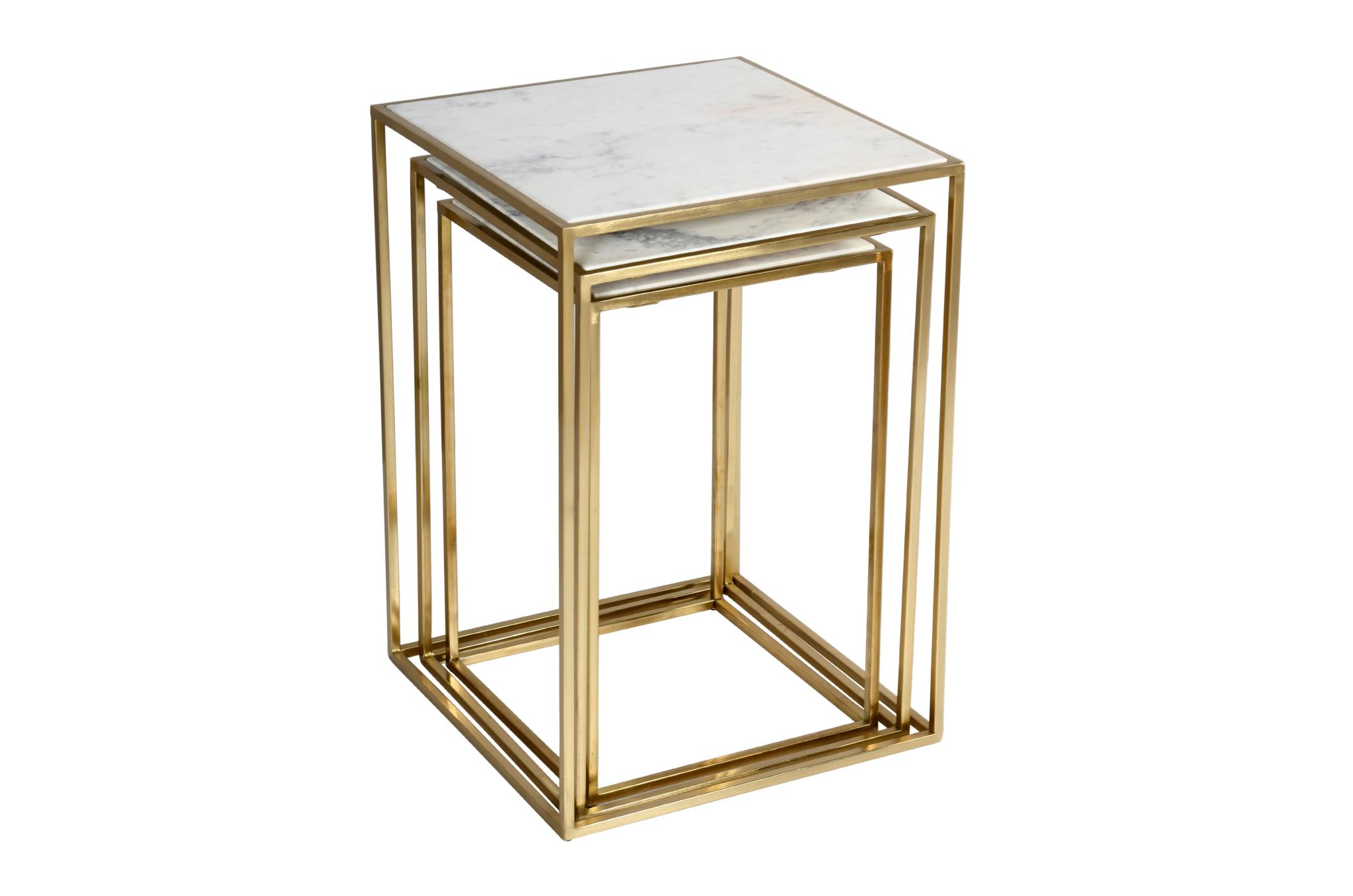 Livin Hill Tischsatz eckig Avola Gold AV2130-38