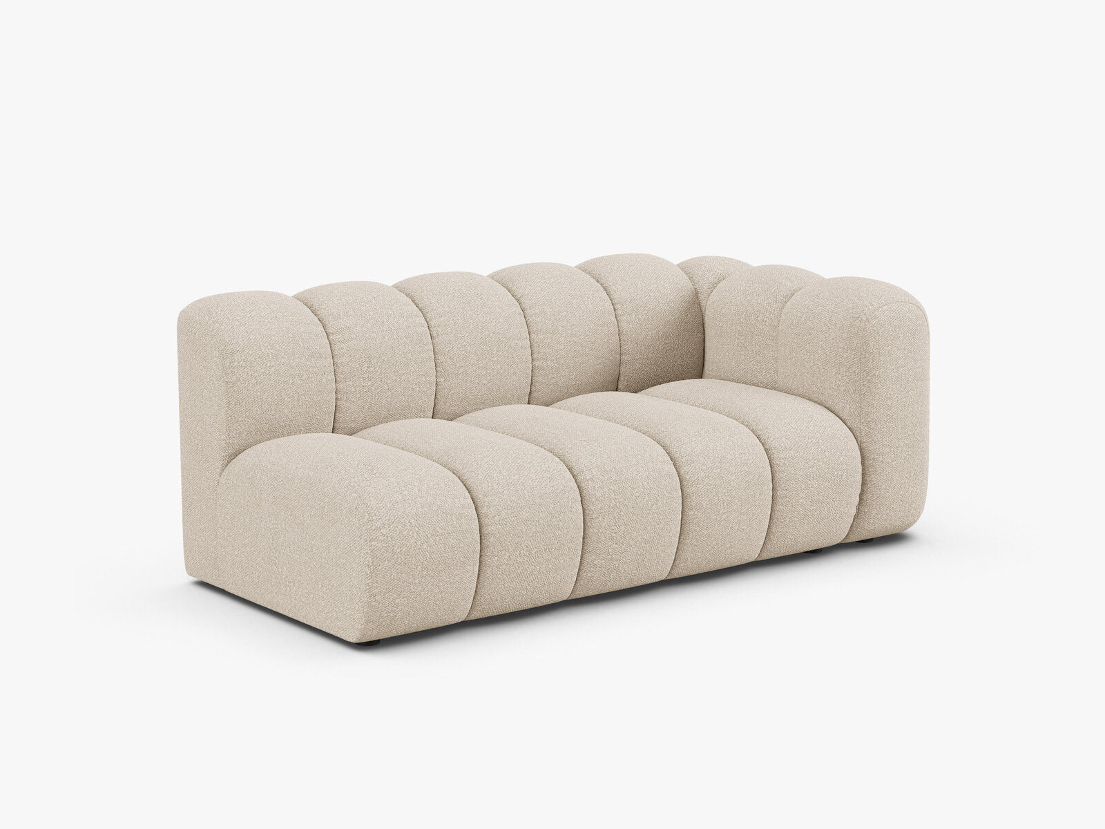 Micadoni Modul Lupine 3-Sitzer Boucle Baloo Beige Rechts