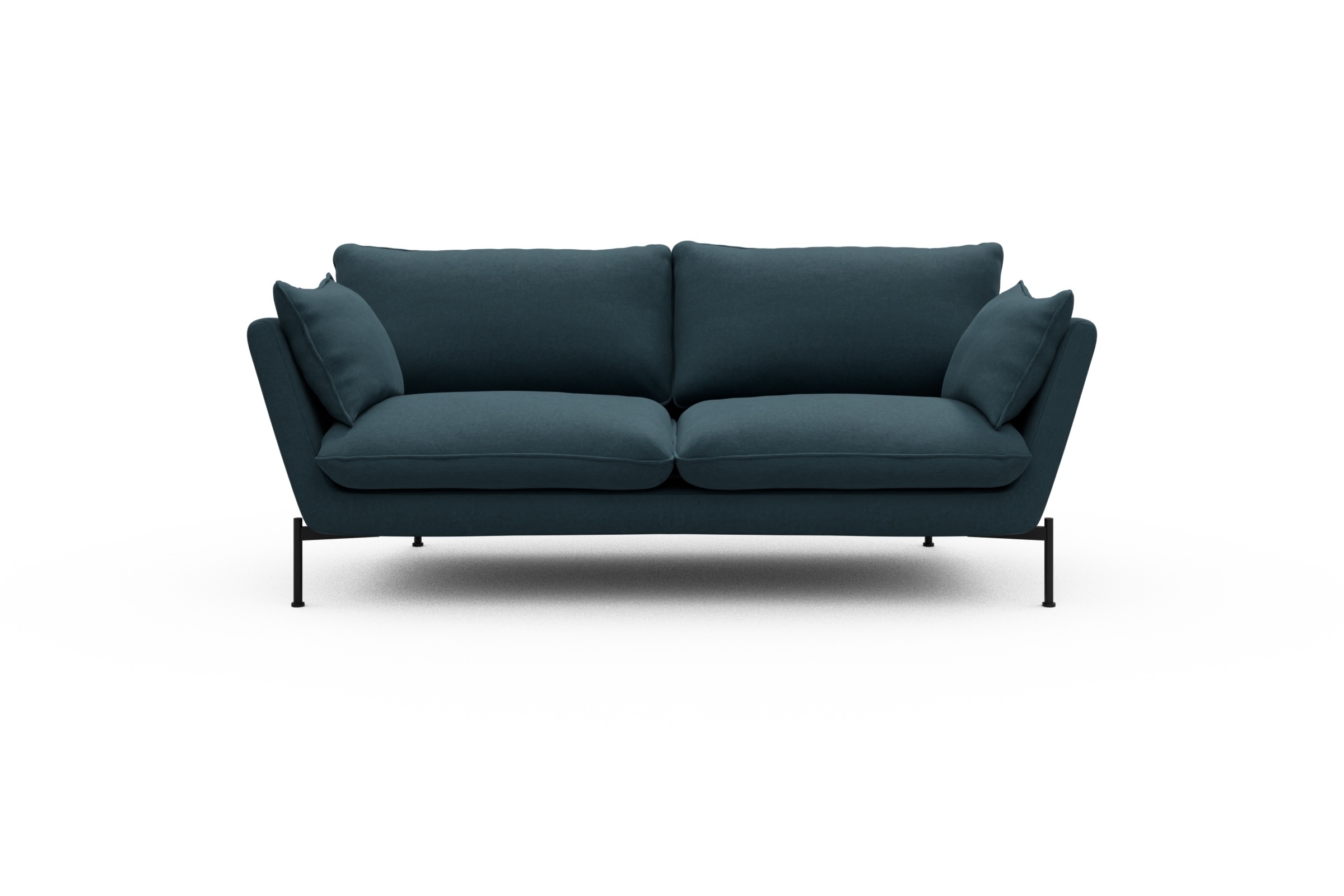 Skandi Home Sofa Anton 2-Sitzer Satya-Indigo moebelfaktor