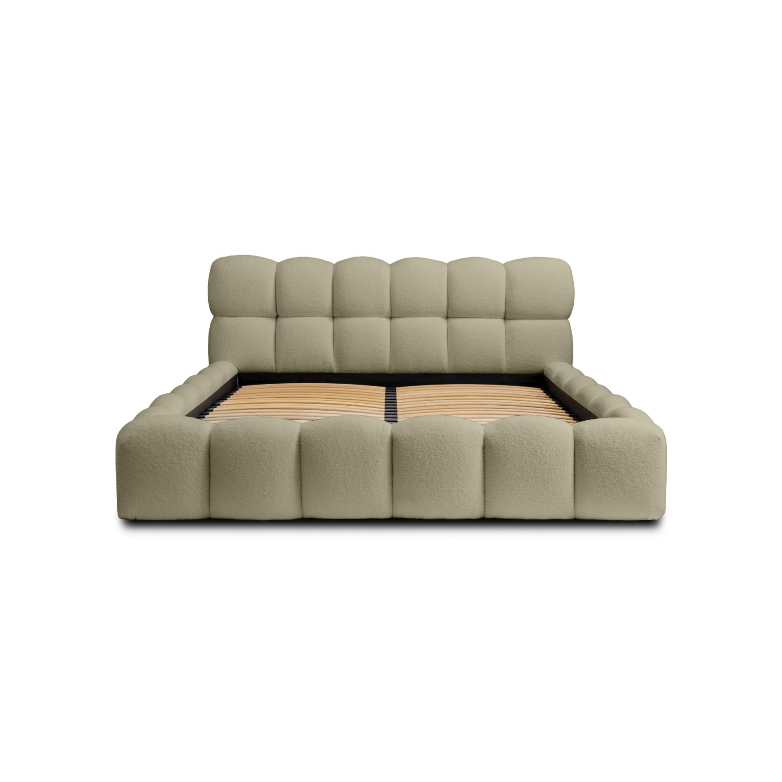 Polsterbett Vento-Slim Boucle 180x200 mit Holzrahmen Quelle 06