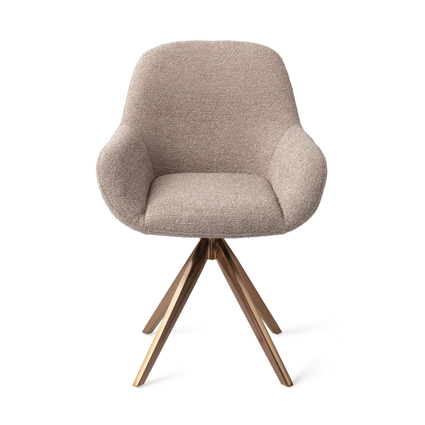 Jesper Home Esszimmerstuhl Kushi Stone Haze Turn Rose