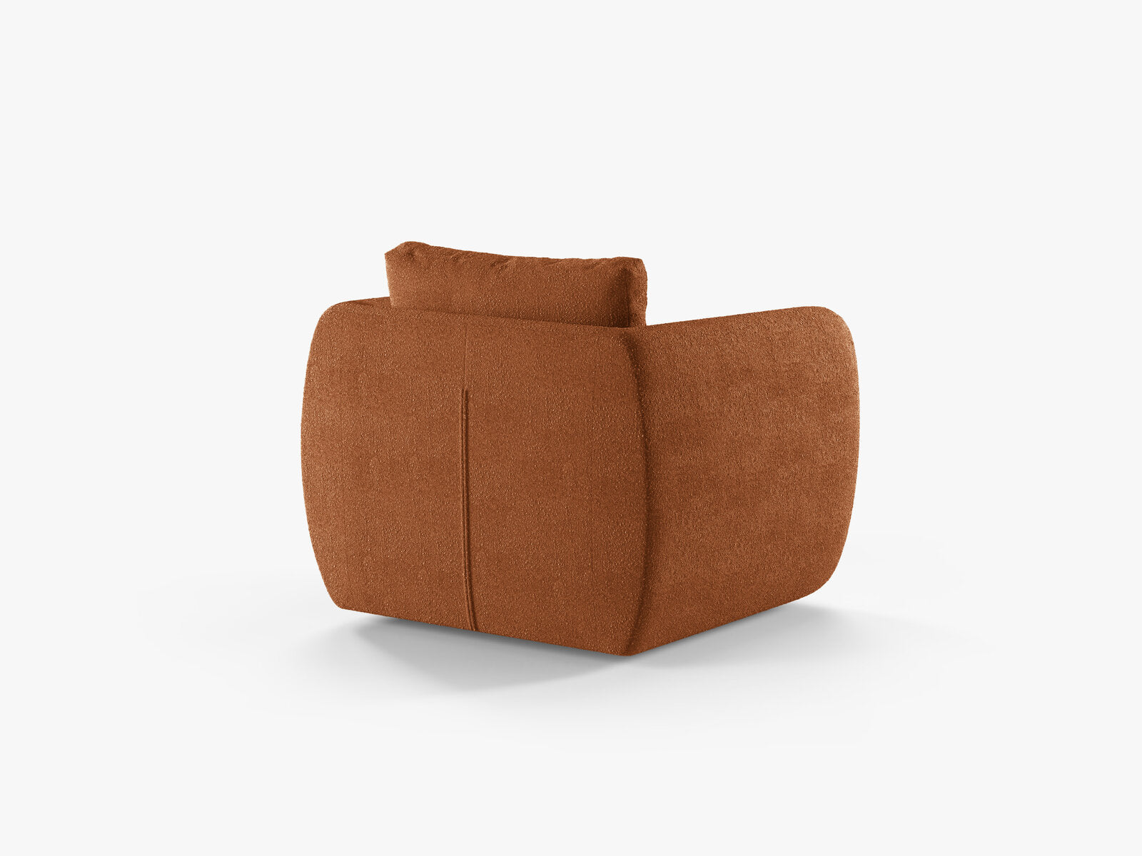 Micadoni Sessel Iga Boucle Baloo Terrakotta