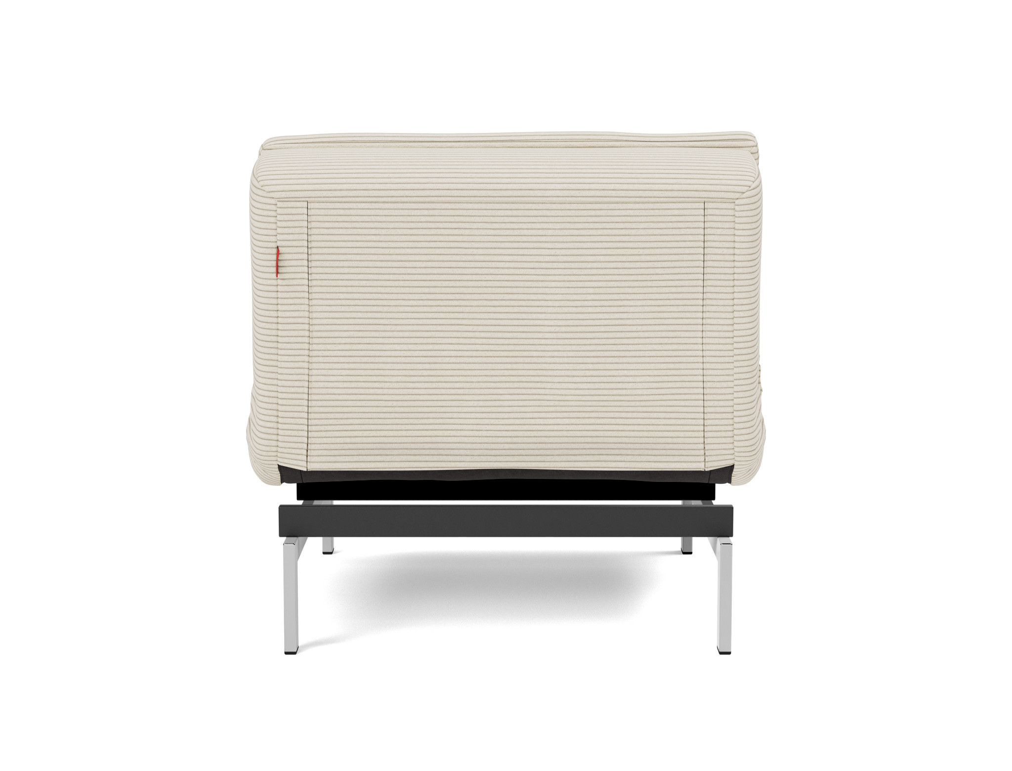 Sessel Dublexo Kord Corduroy 594-Ivory Beine Chrom
