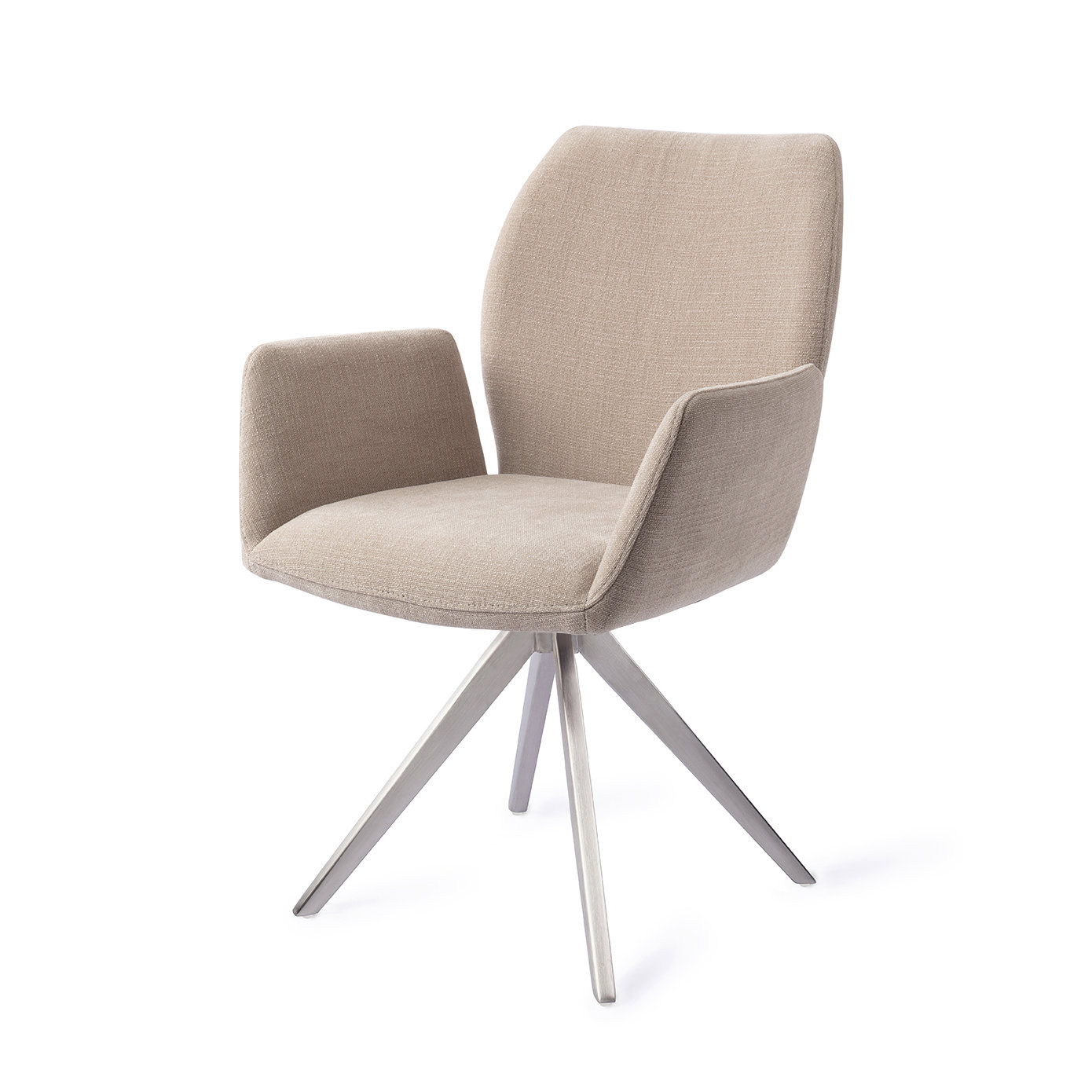 Jesper Home Esszimmerstuhl Misaki Sand Strand Turn Stahl