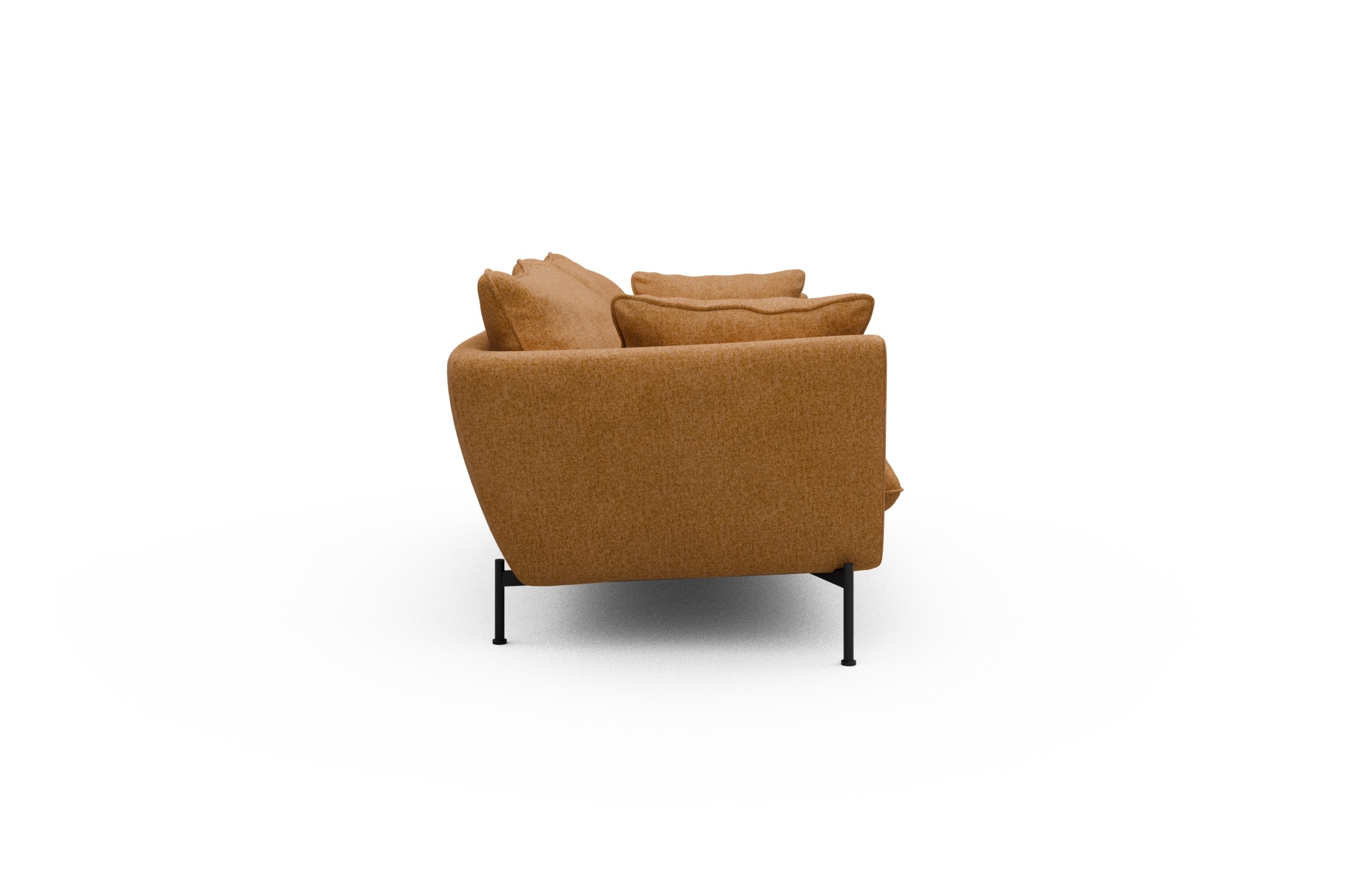 Sofa Anton PREMIUM 2-Sitzer Casone-Warm-Yellow