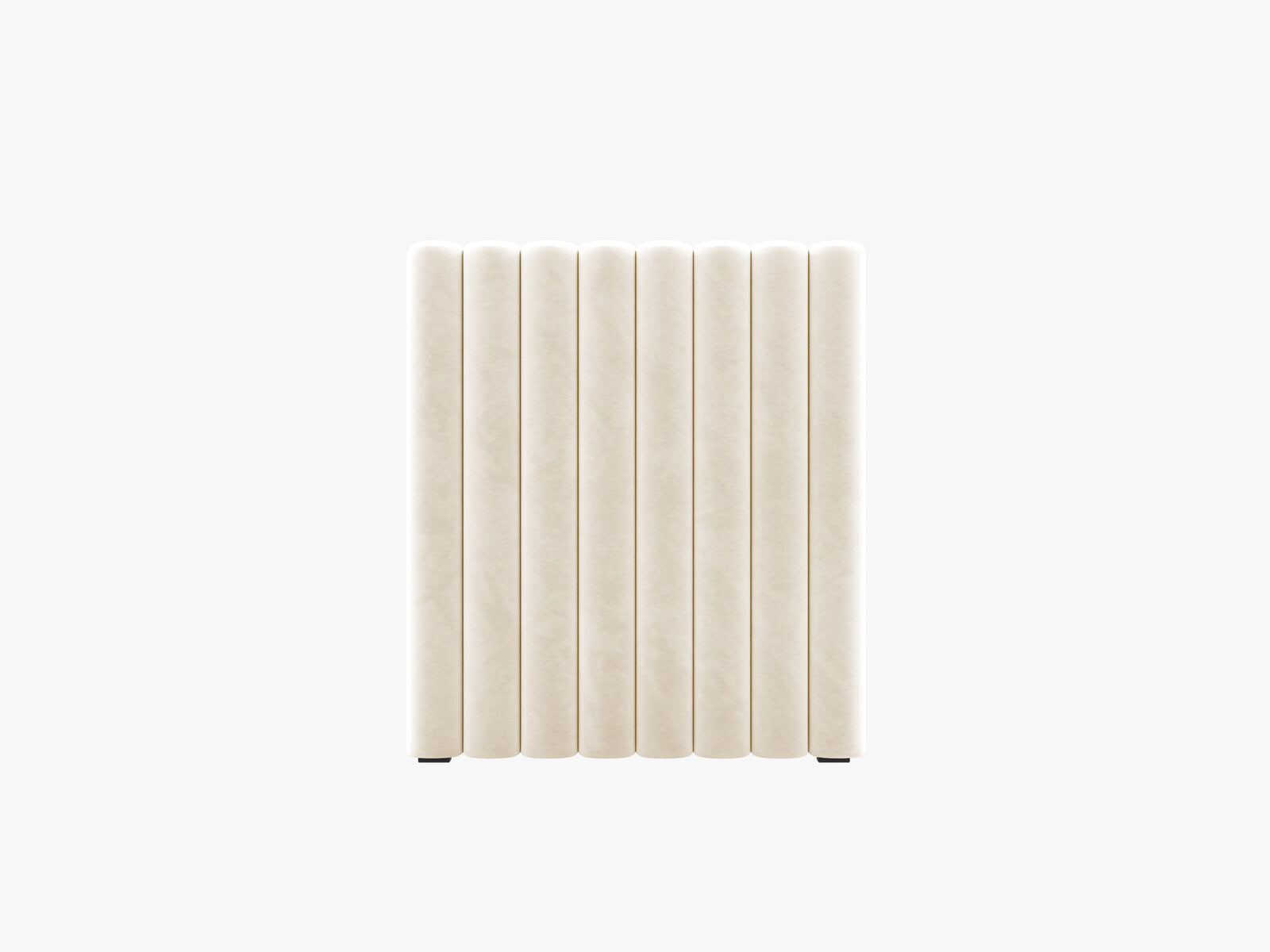 Micadoni Mistero Samtiger Kopfteil 80 cm Samt Paris Beige 80x95