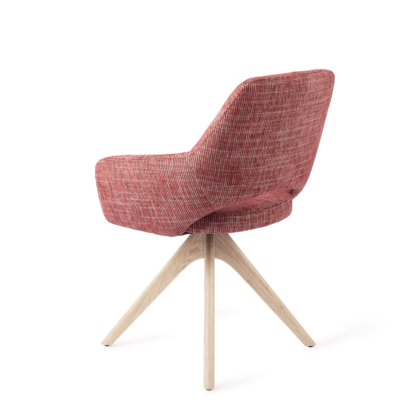 Jesper Home Esszimmerstuhl Yanai Berry Bars Revolve Eiche gebleicht