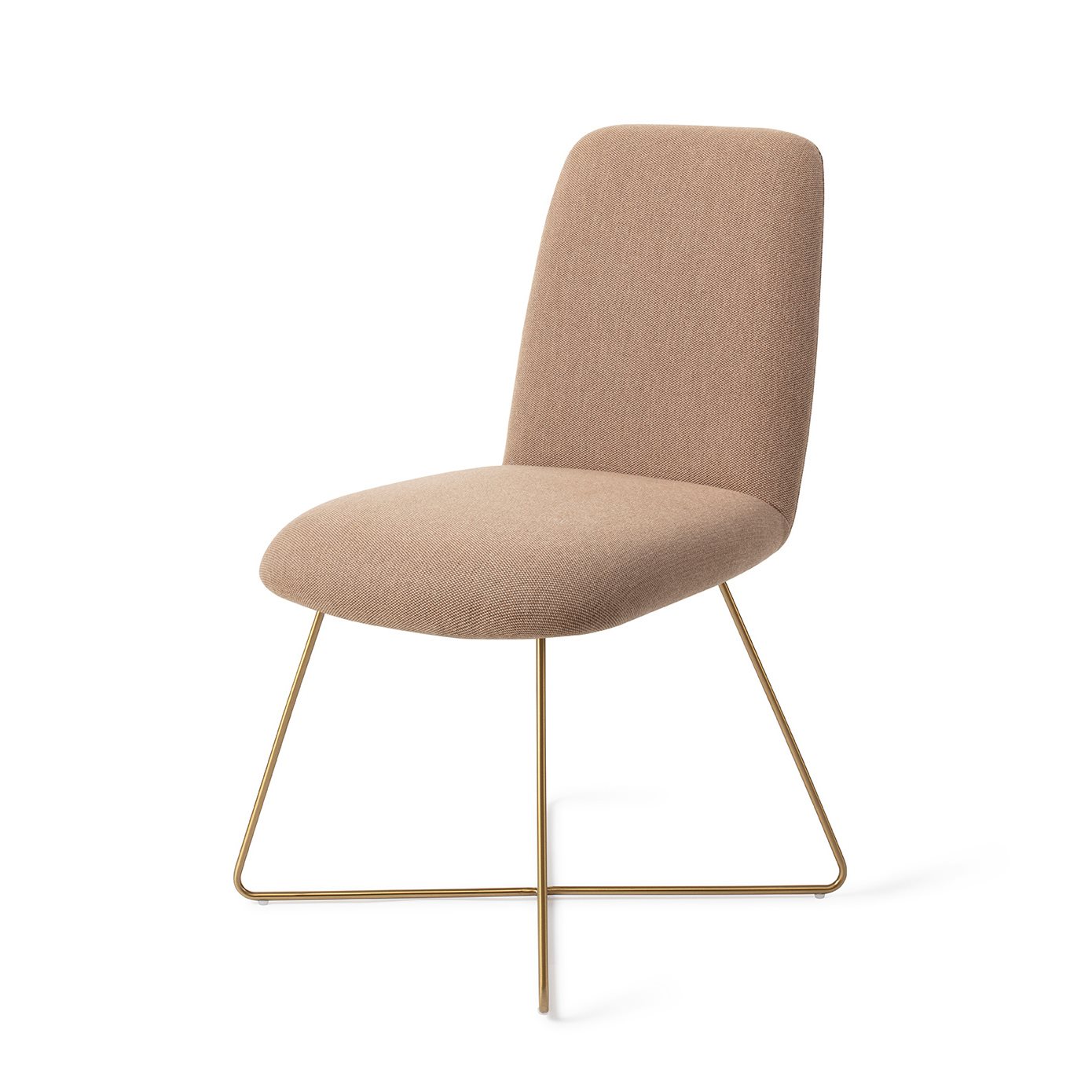 Jesper Home Esszimmerstuhl Taiwa Whisper-Wheat Cross Gold