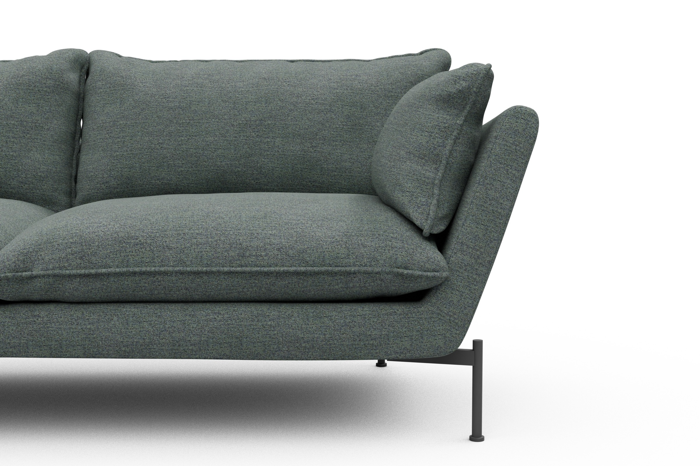 Sofa Anton PREMIUM 2-Sitzer Carreno-Ice-Blue