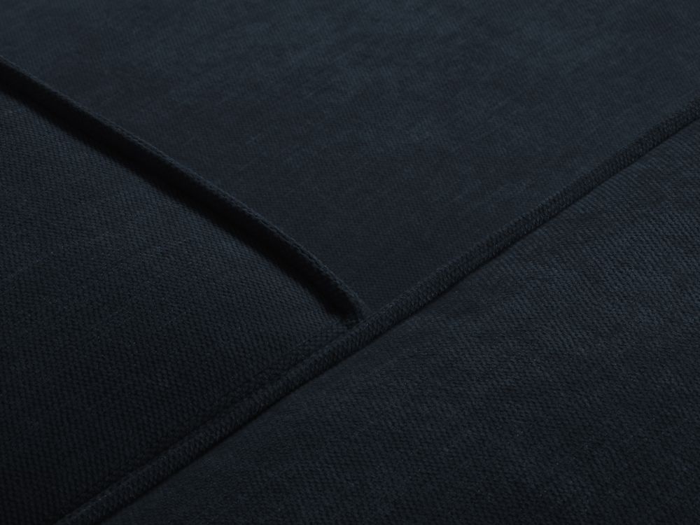 Cosmopolitan Design Sessel Turin Strukturierter Stoff Rosario Dunkelblau