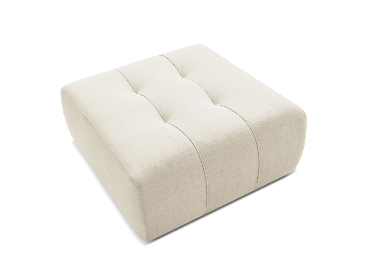 Bobochic Arsene Pouf Samt Beige