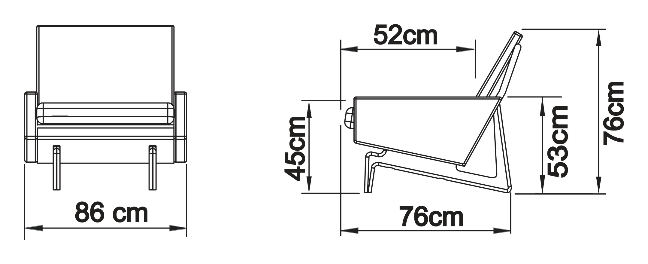 Sessel Arne Strukturierter Stoff Denari 487-Clean-Beige