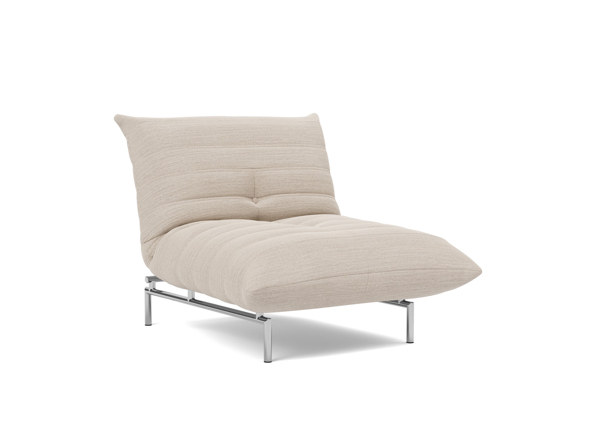 Sessel Mikunjo Webstoff Blida 612-Sand-Grey