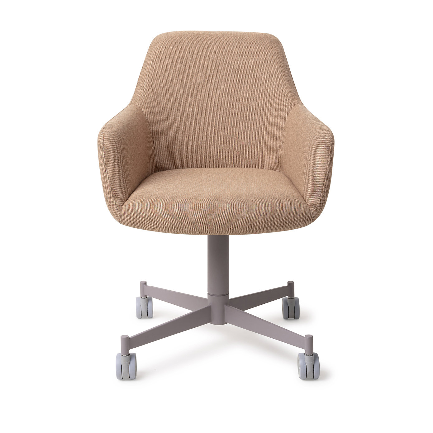 Jesper Home Esszimmerstuhl Hiroo Whisper Wheat Caster Grau