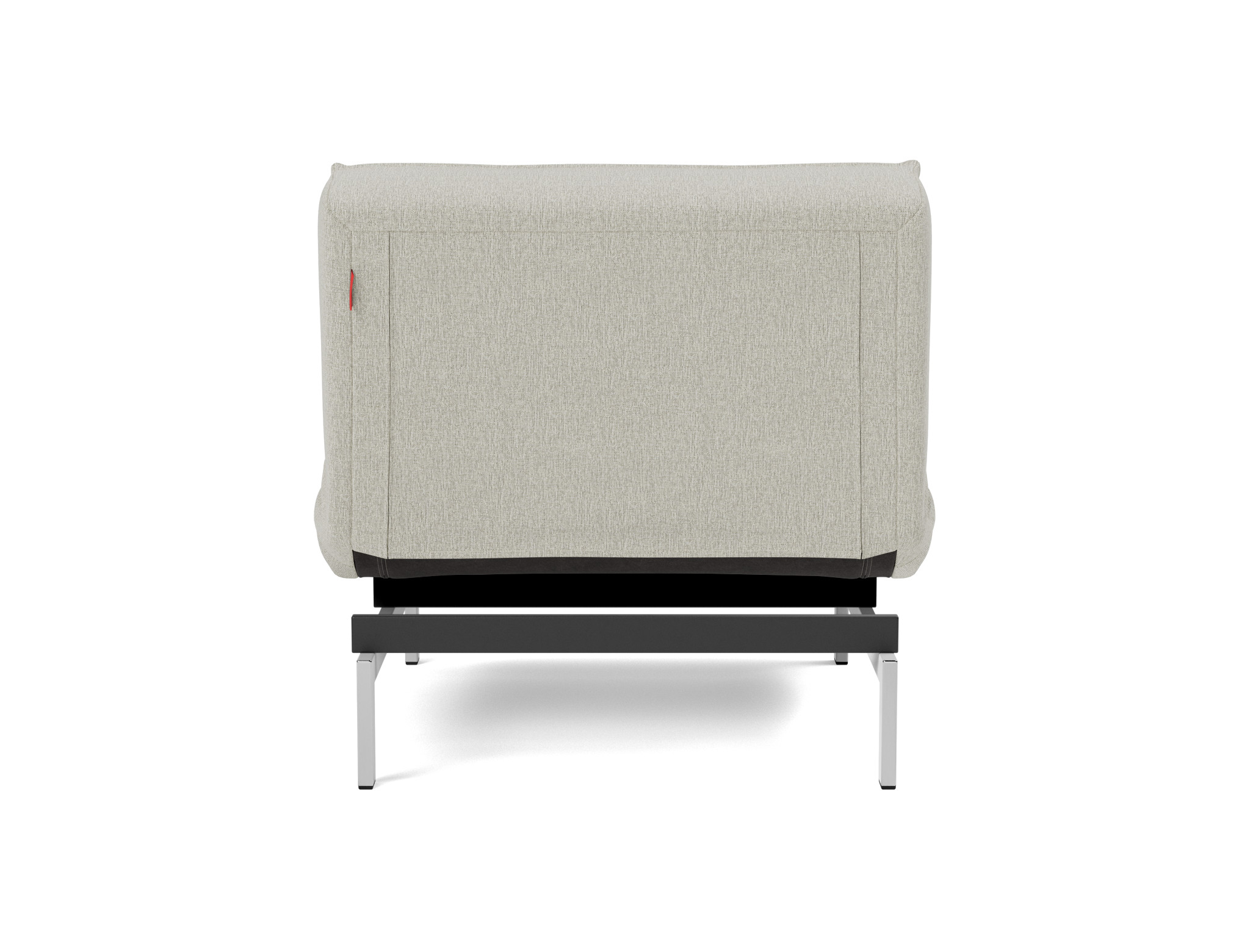 Sessel Splitback Flachgewebe Mixed Dance 527-Natural Beine Chrom