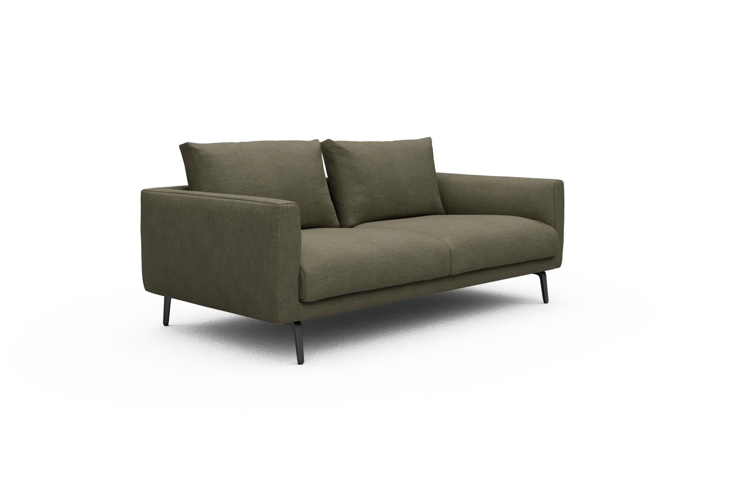 Sofa Karl 2-5-Sitzer Vivus-Dusty-Olive