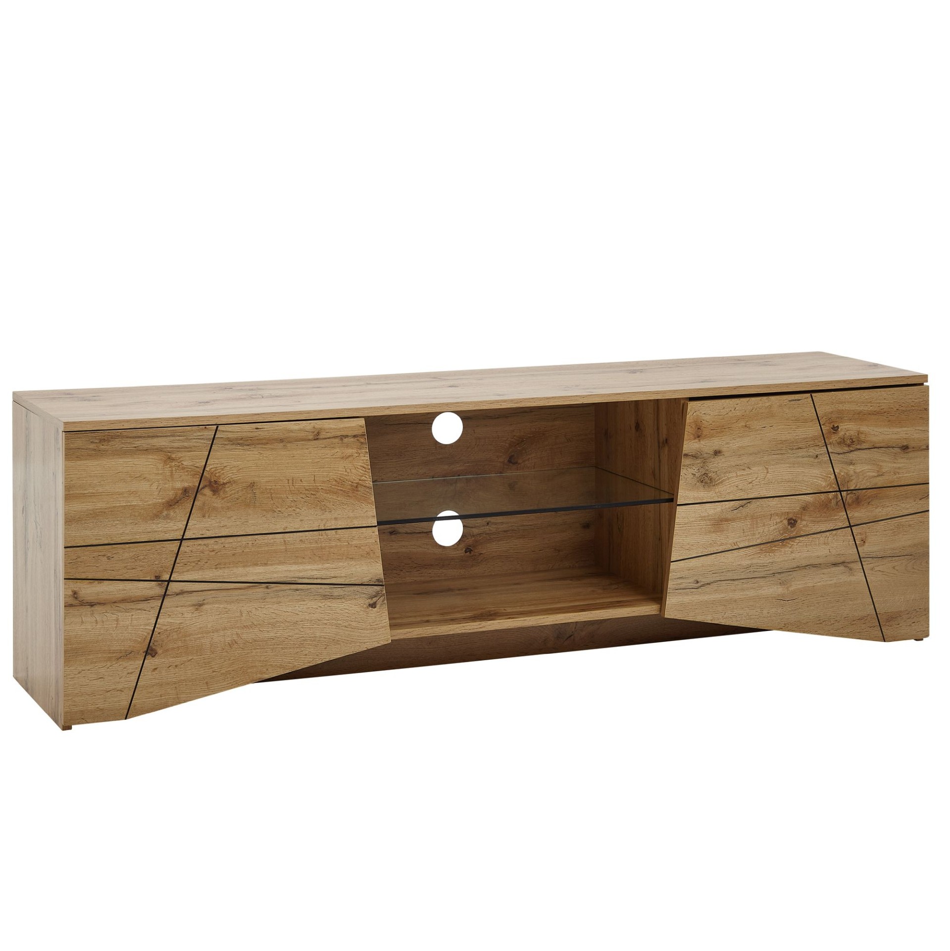 TV-Board Anholt Braun 160 × 40 × 50 cm