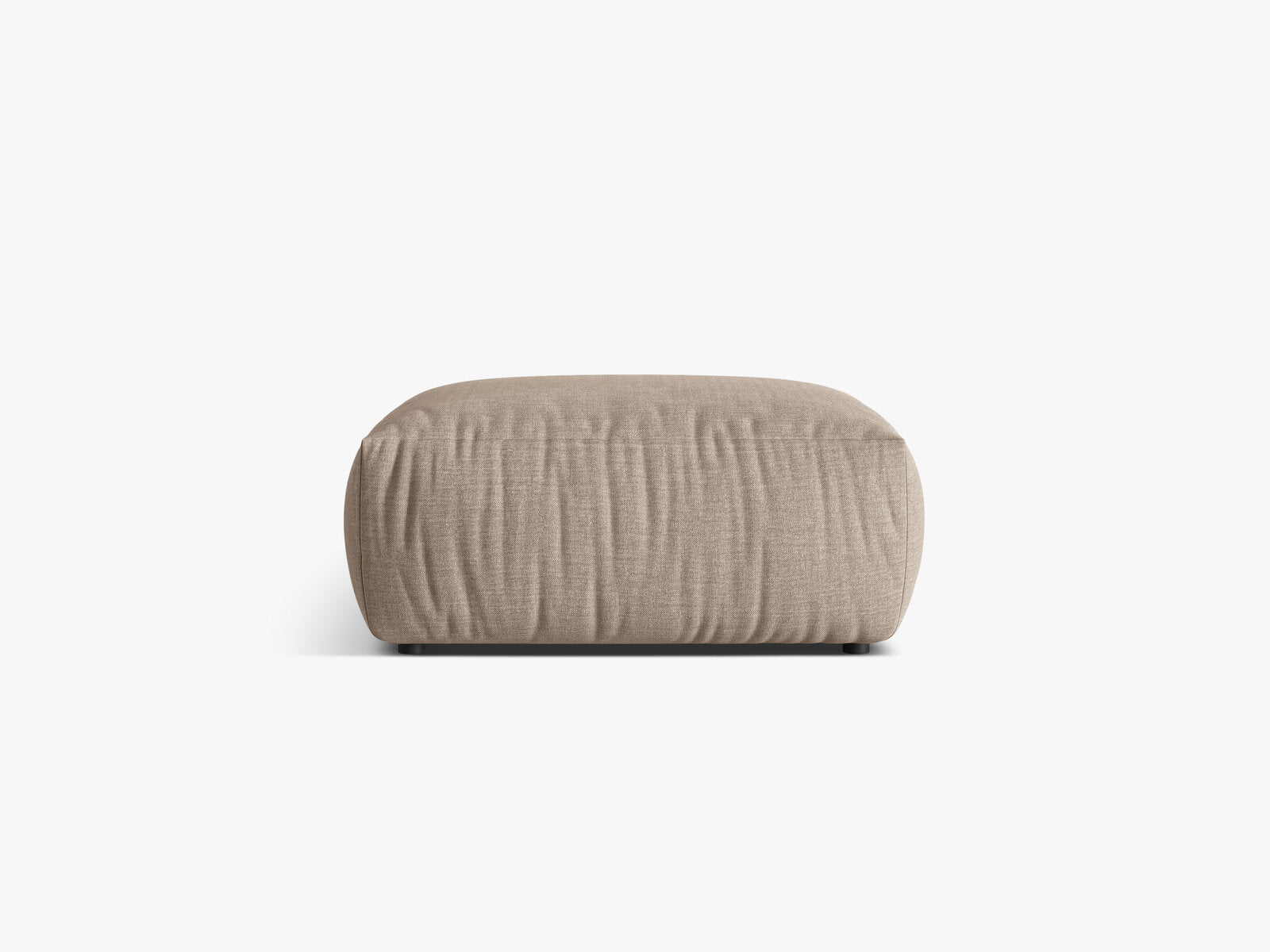 Micadoni Hocker Chris 1-Sitzer Strukturierter Stoff Sand