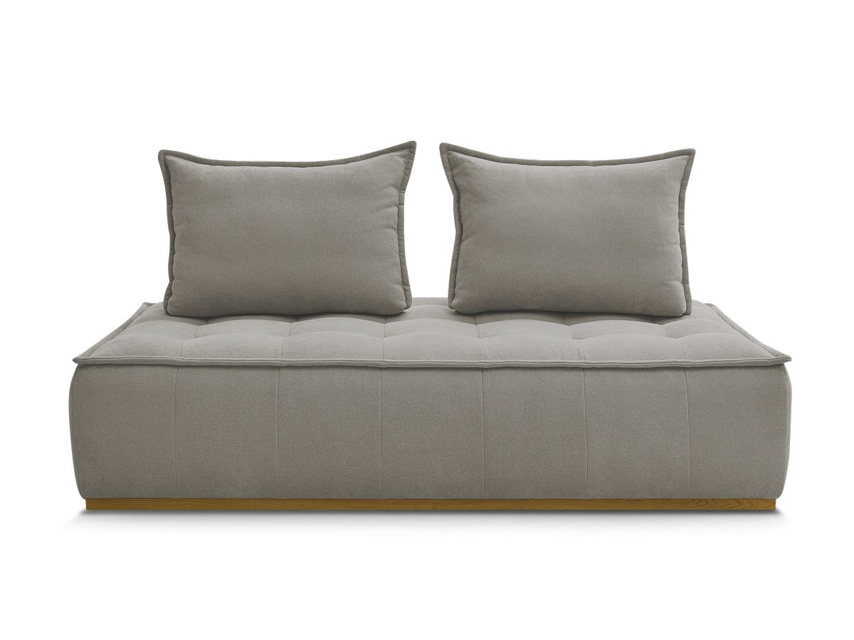 Bobochic Elisa Sofamodul 2-Sitzer Strukturstoff Taupe