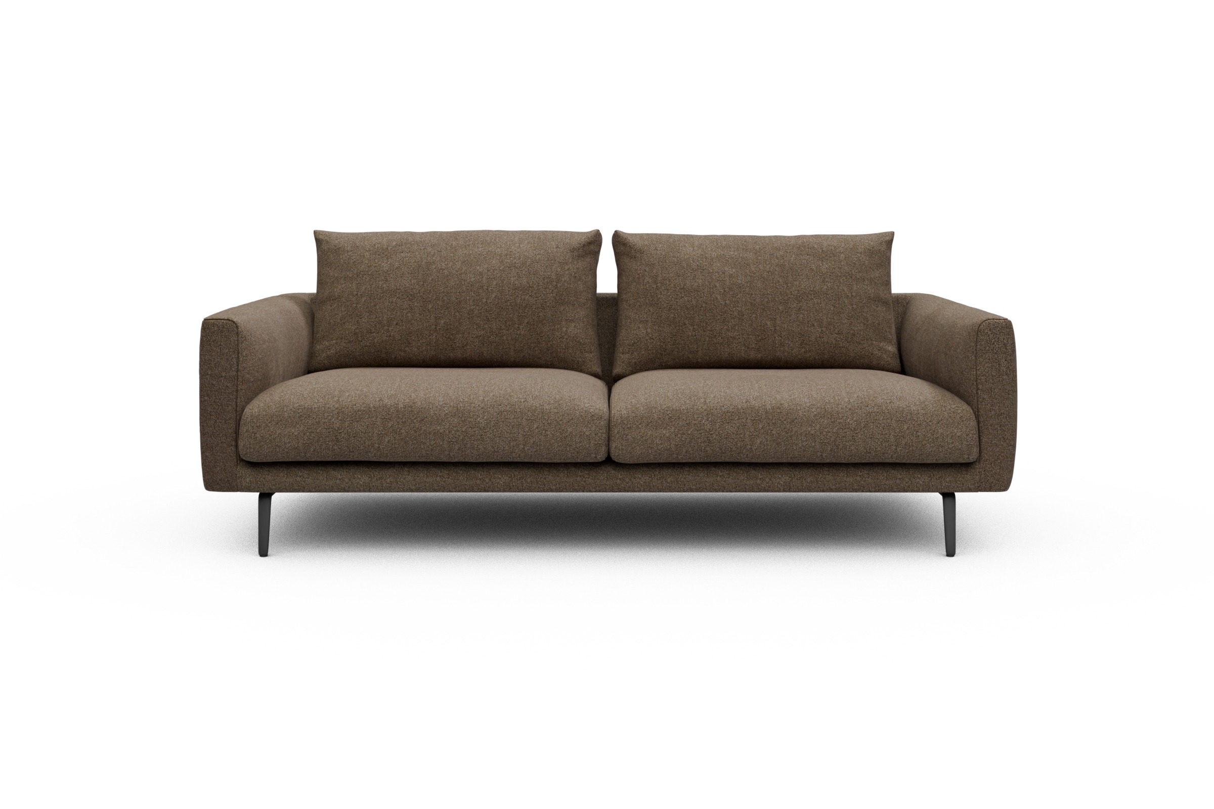 Skandi Home Sofa Karl 3-Sitzer Aivi-Khaki-Brown moebelfaktor