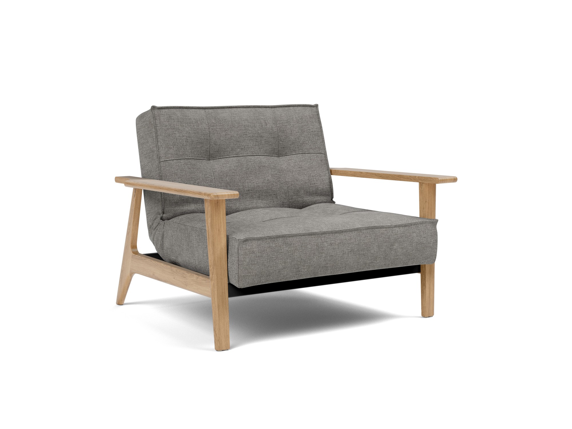 Sessel Splitback Frej Flachgewebe Avella 282-Warm-Grey