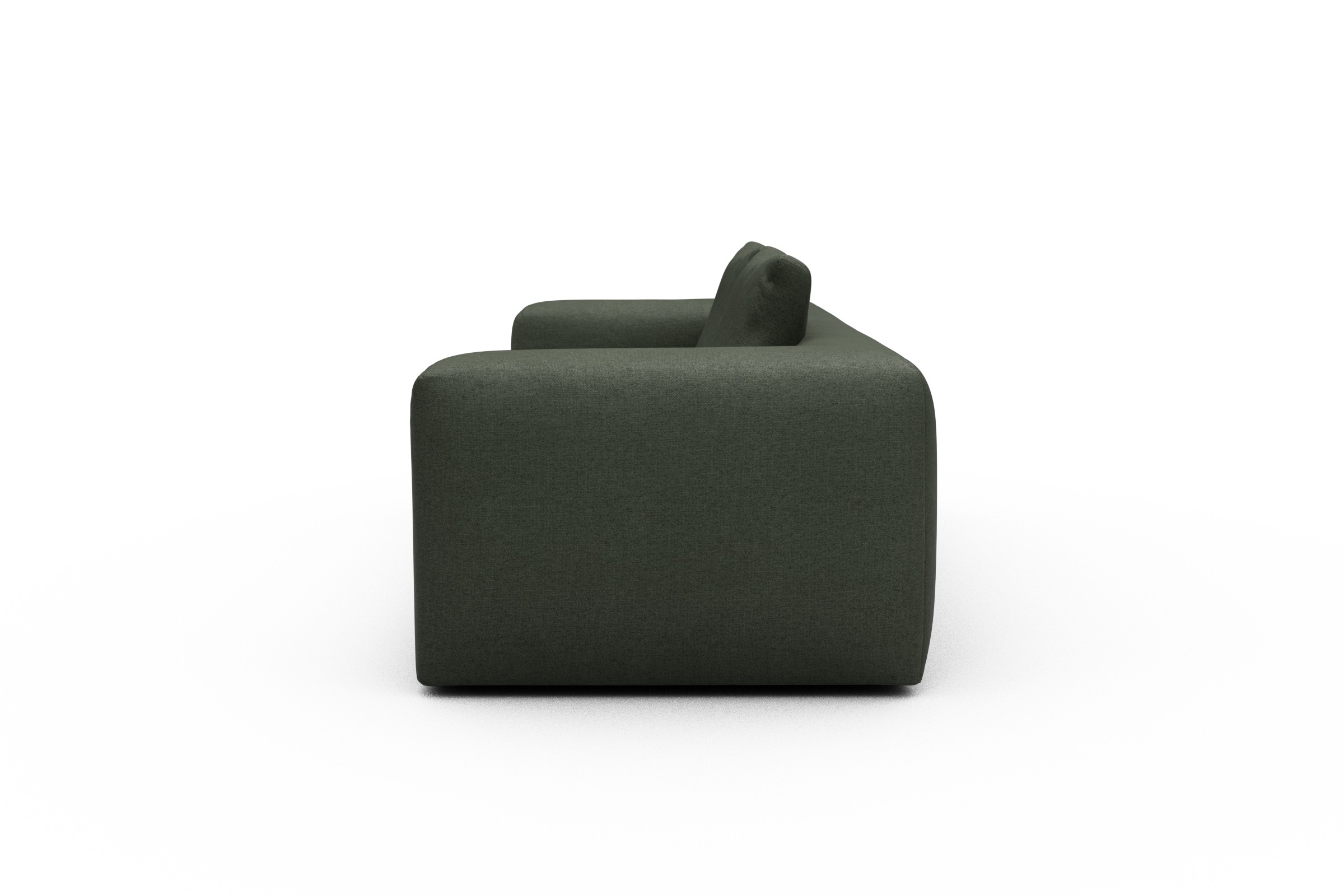 Sofa Fred 3-Sitzer Denari-Forest-Green