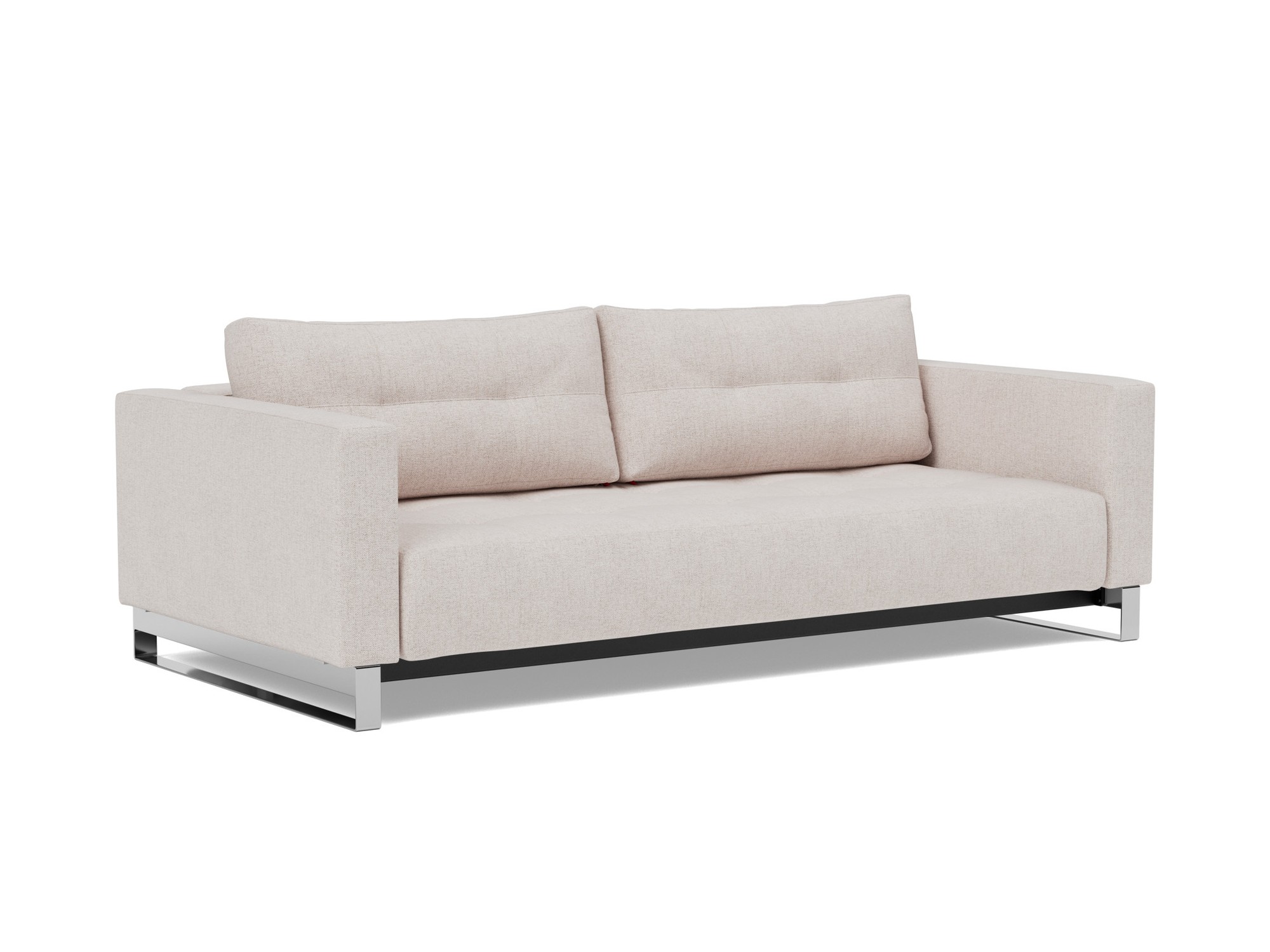 Schlafsofa Cassius D.E.L. Strukturierter Stoff Weda 300-Weda-Sand