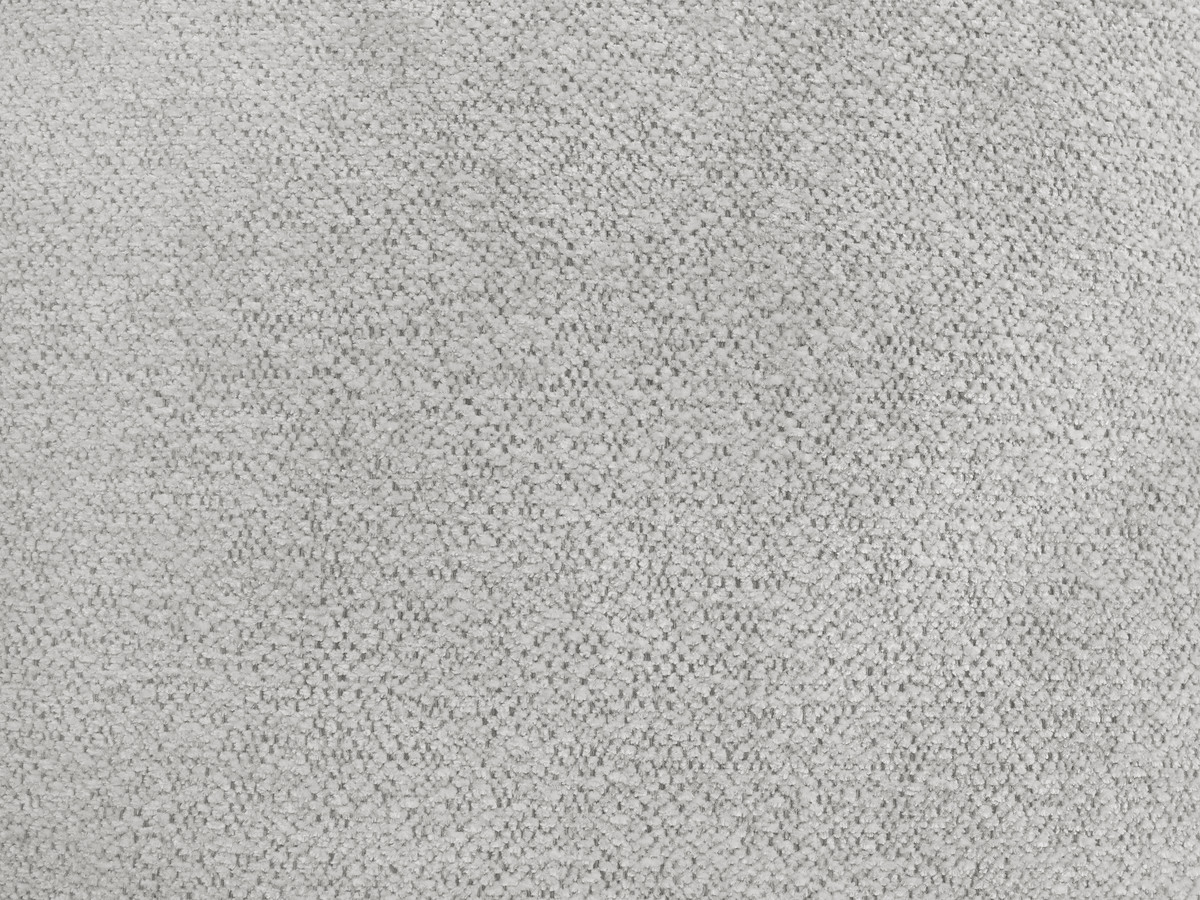 Bobochic Jana Pouf 94 × 114 cm Melange-Stoff Hellgrau