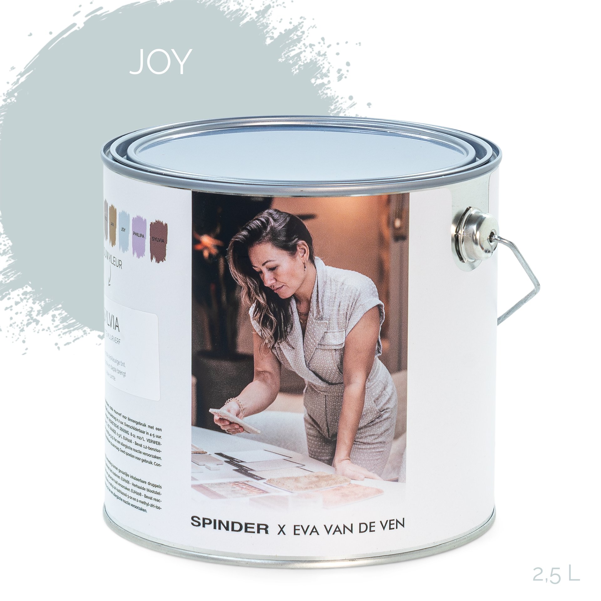 Spinder Design Wandfarbe Joy 2,5 Liter