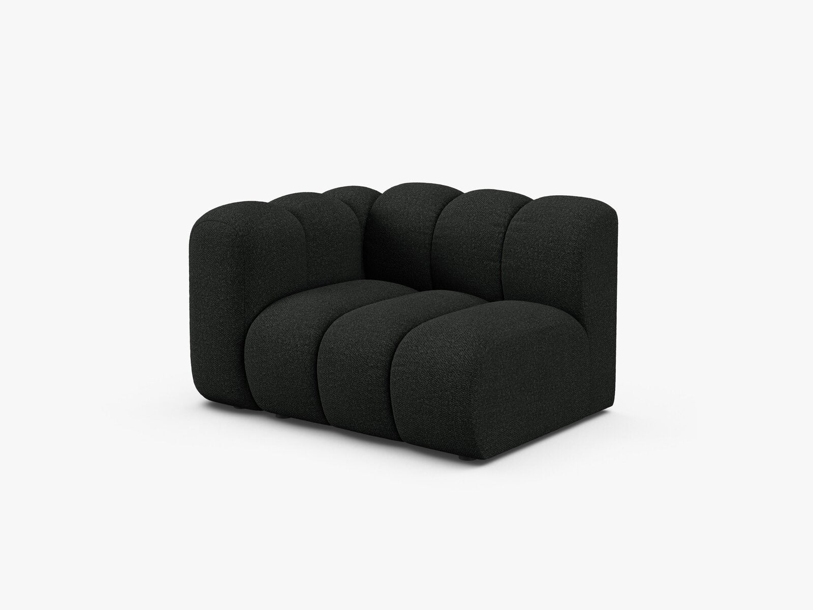Micadoni Modul Lupine 1-Sitzer Links Boucle Baloo Schwarz