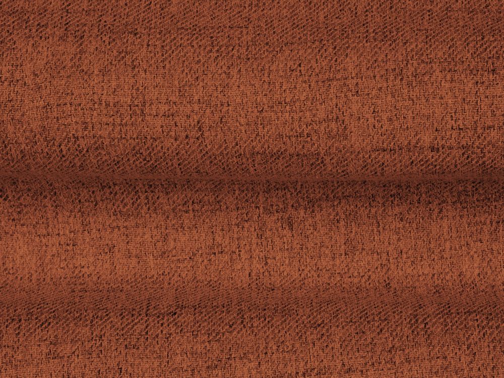 Cosmopolitan Design Panoramasofa Bali 7-Sitzer 327 cm Strukturierter Stoff Neve Ziegel Links Beine Gold