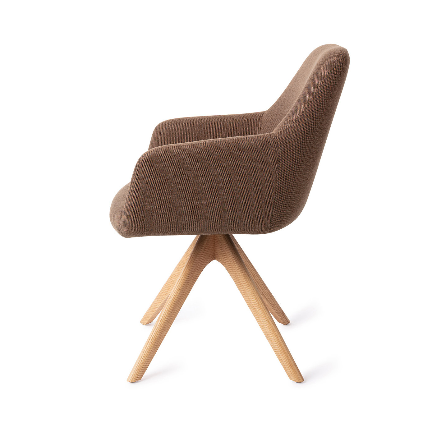 Jesper Home Esszimmerstuhl Hiroo Rustic Rye Revolve Eiche Natur