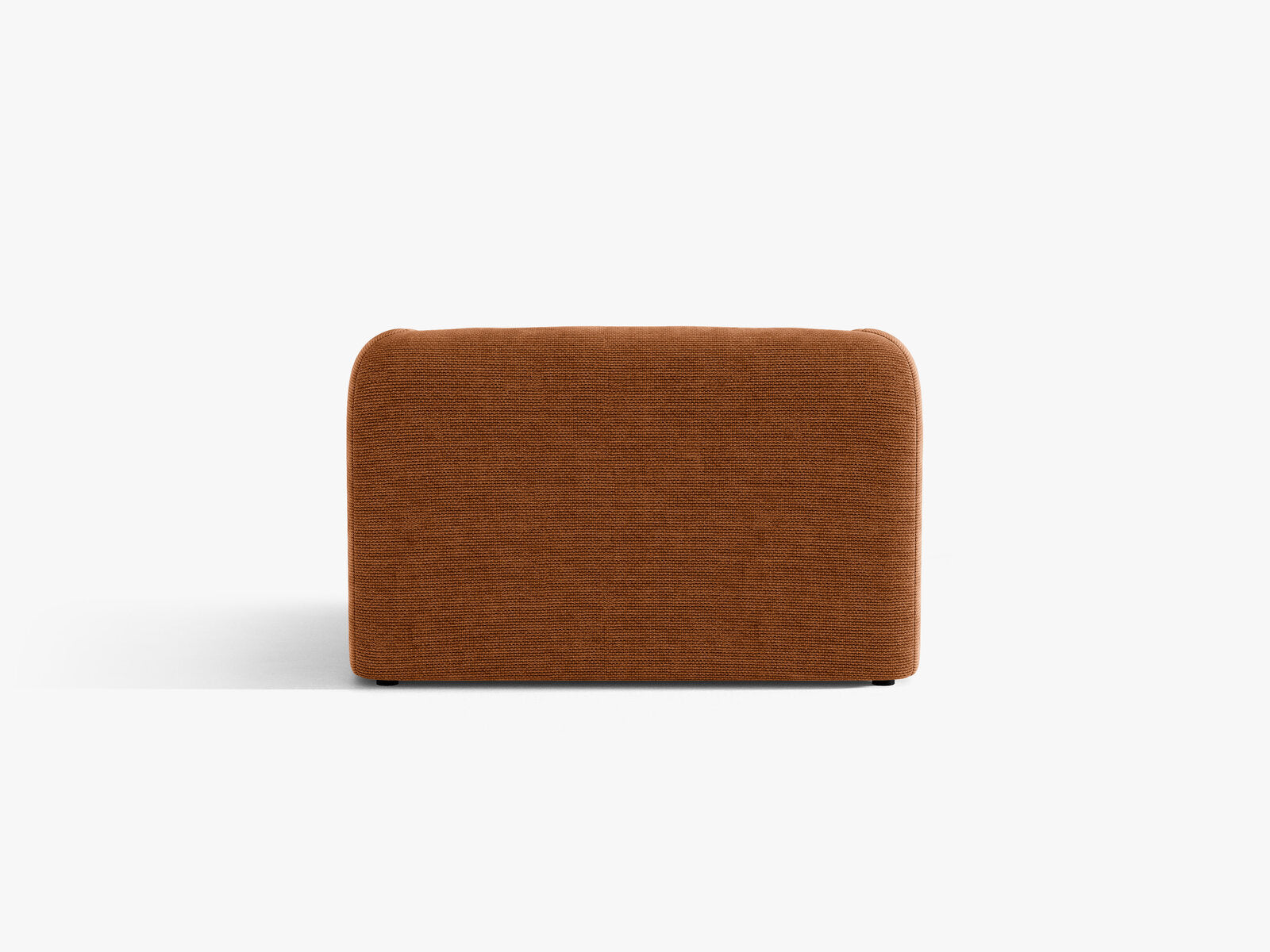 Micadoni Sessel Miley 1-Sitzer Chenille Eden Ziegel