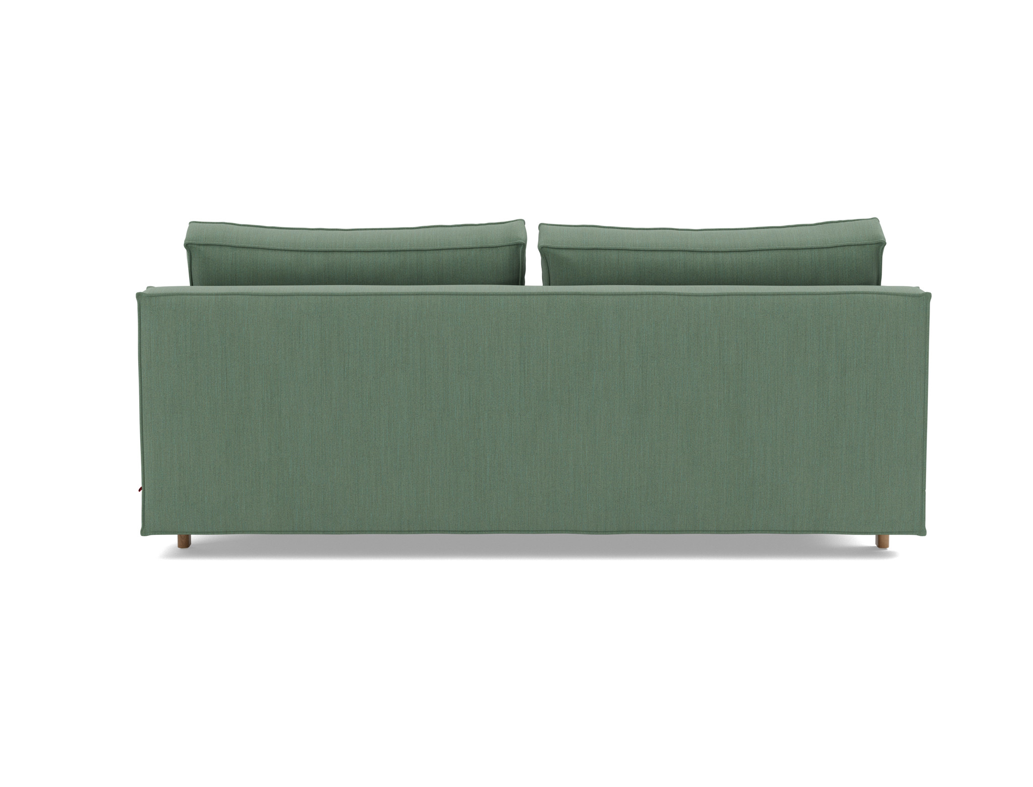 Schlafsofa Sly Flachgewebe Elegance 518-Green Beine Eiche