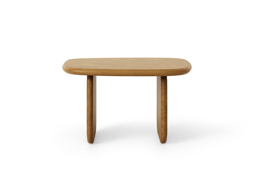 Cosmopolitan Design Couchtisch Sora 75 x 60 cm Natürliche Eiche