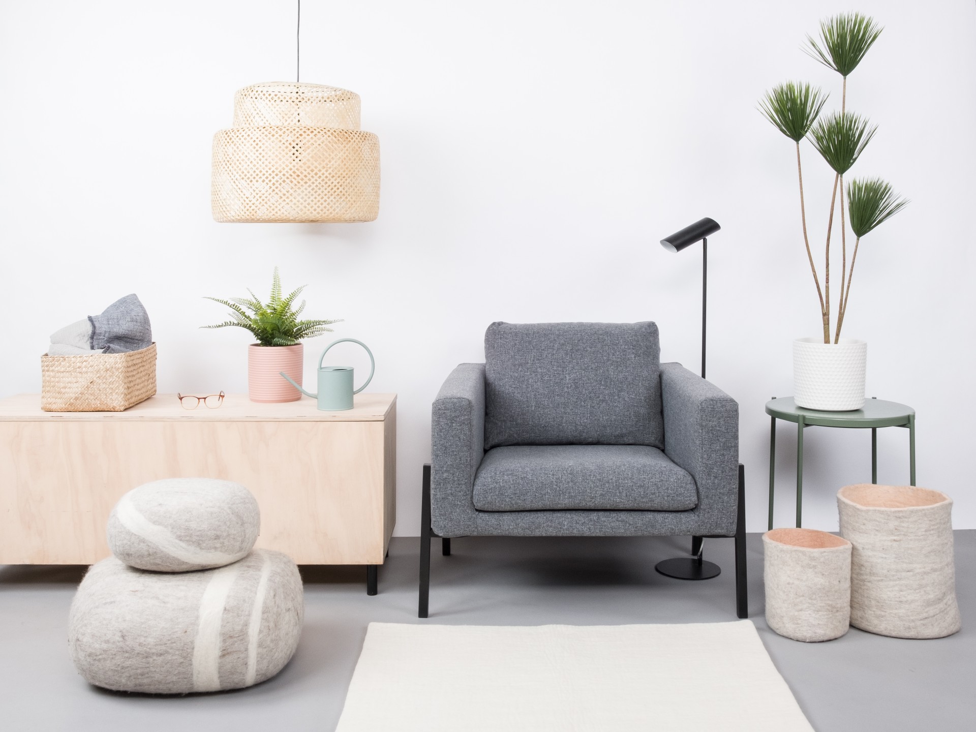 myfelt Linea Filzteppich - 120x170 cm