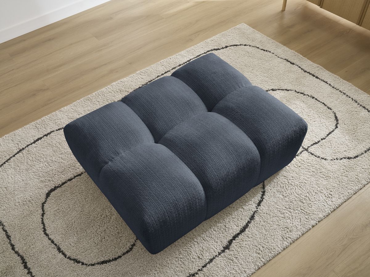 Bobochic Anakin Pouf Strukturstoff Dunkelblau