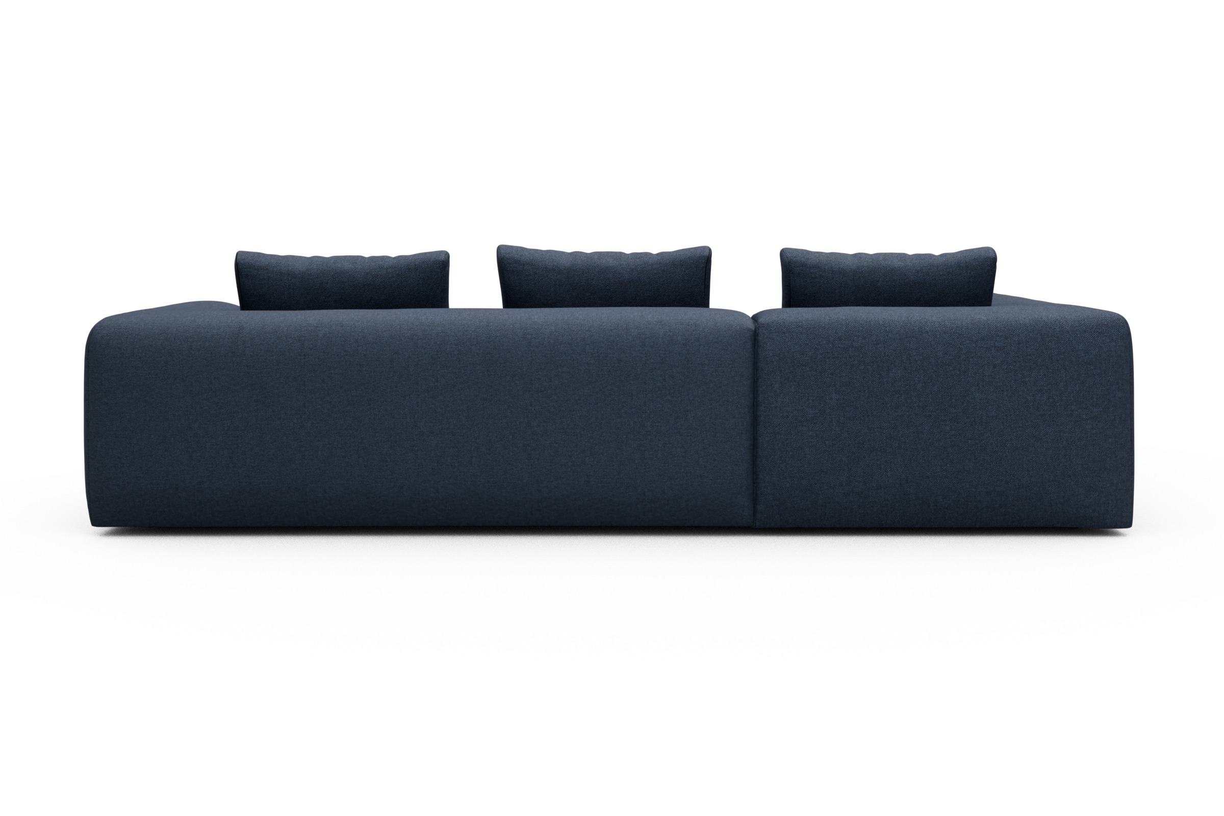 Ecksofa Fred Relax-Ecke links mit 2,5-Sitzer Sama-Deep-Blue