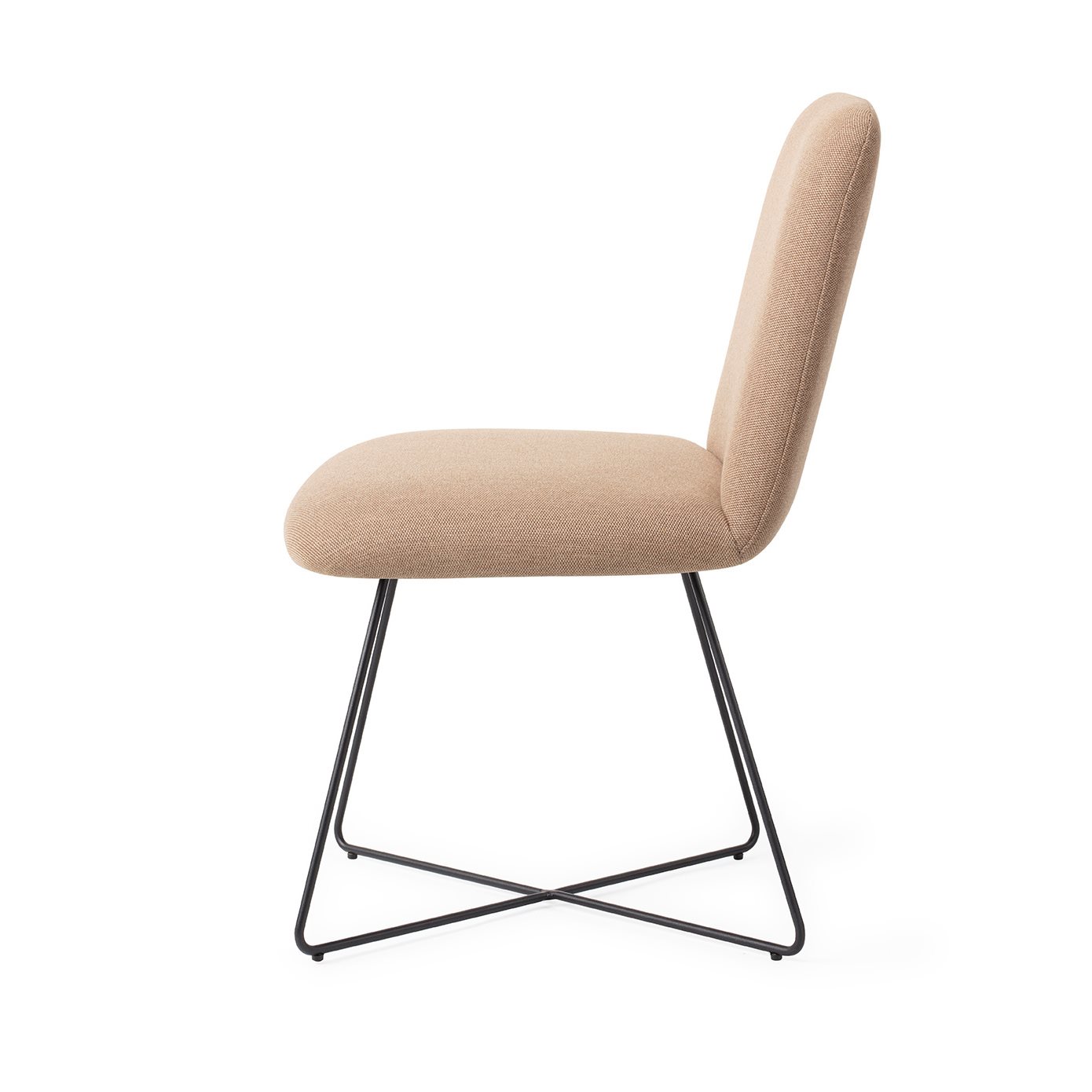Jesper Home Esszimmerstuhl Taiwa Whisper-Wheat Cross Schwarz