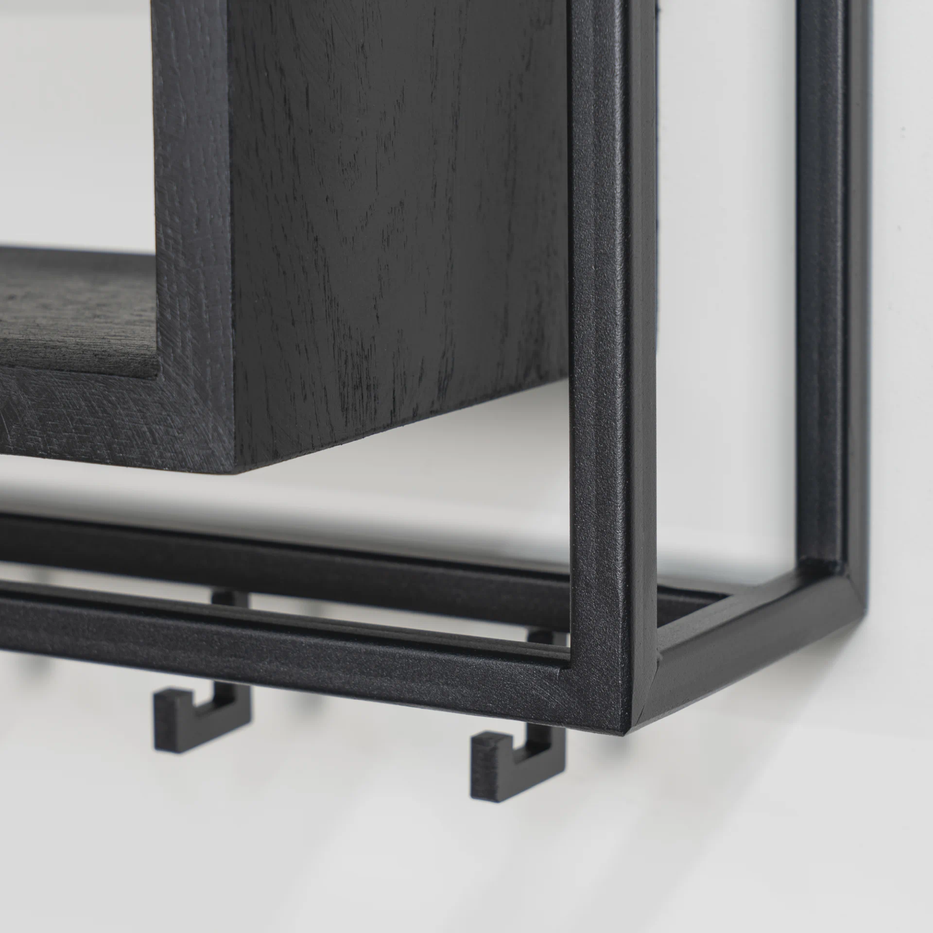 Spinder Design School 120 Wandgarderobe Schwarz