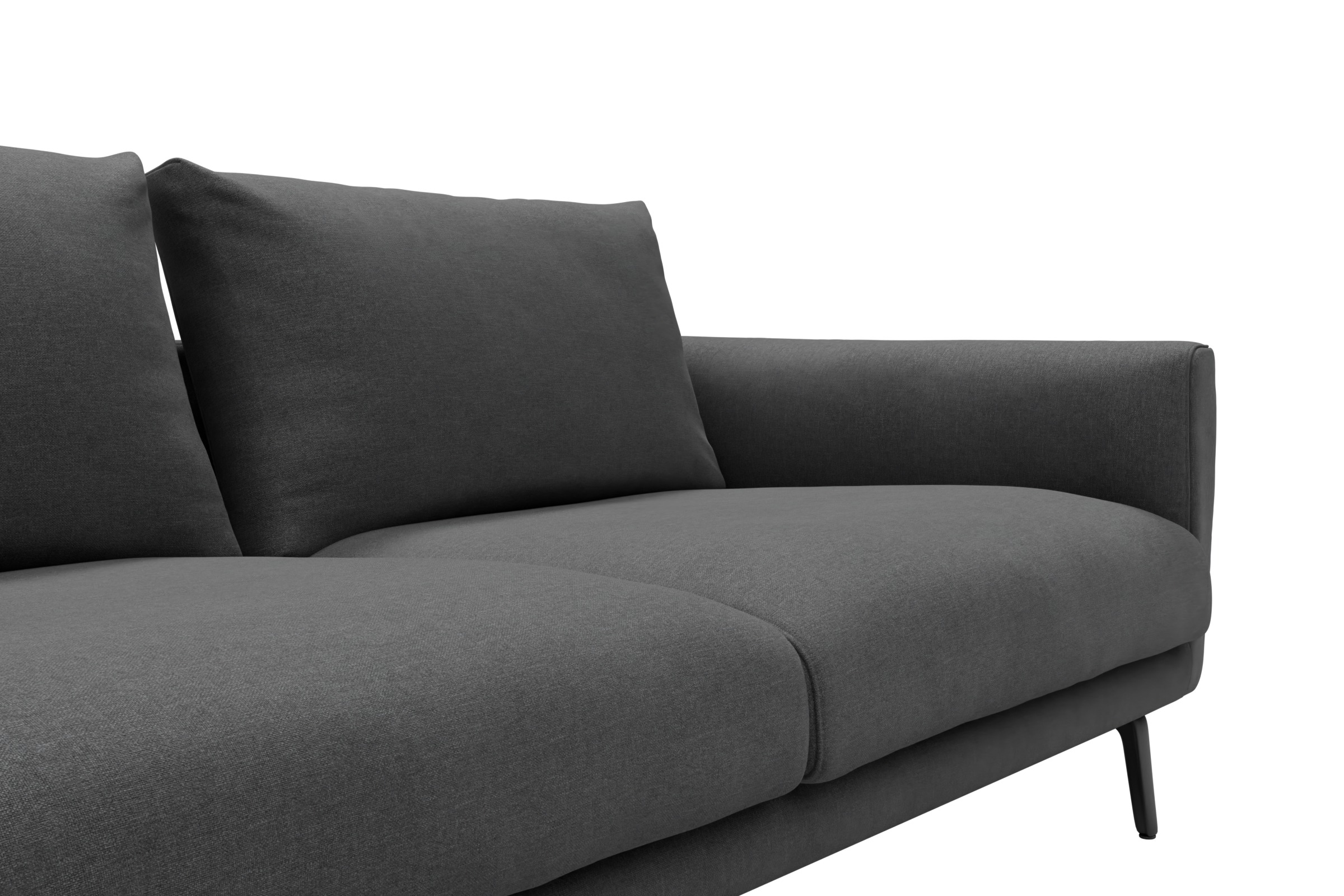 Sofa Karl 3-Sitzer Satya-Zinc