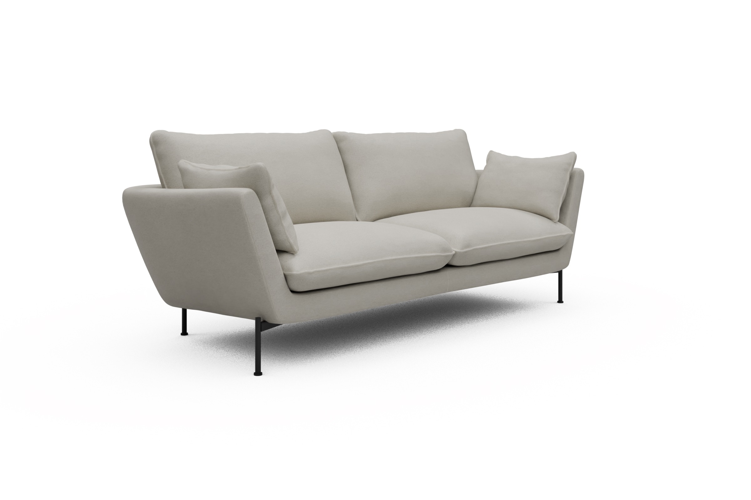 Sofa Anton 3-Sitzer Denari-Clean-Beige