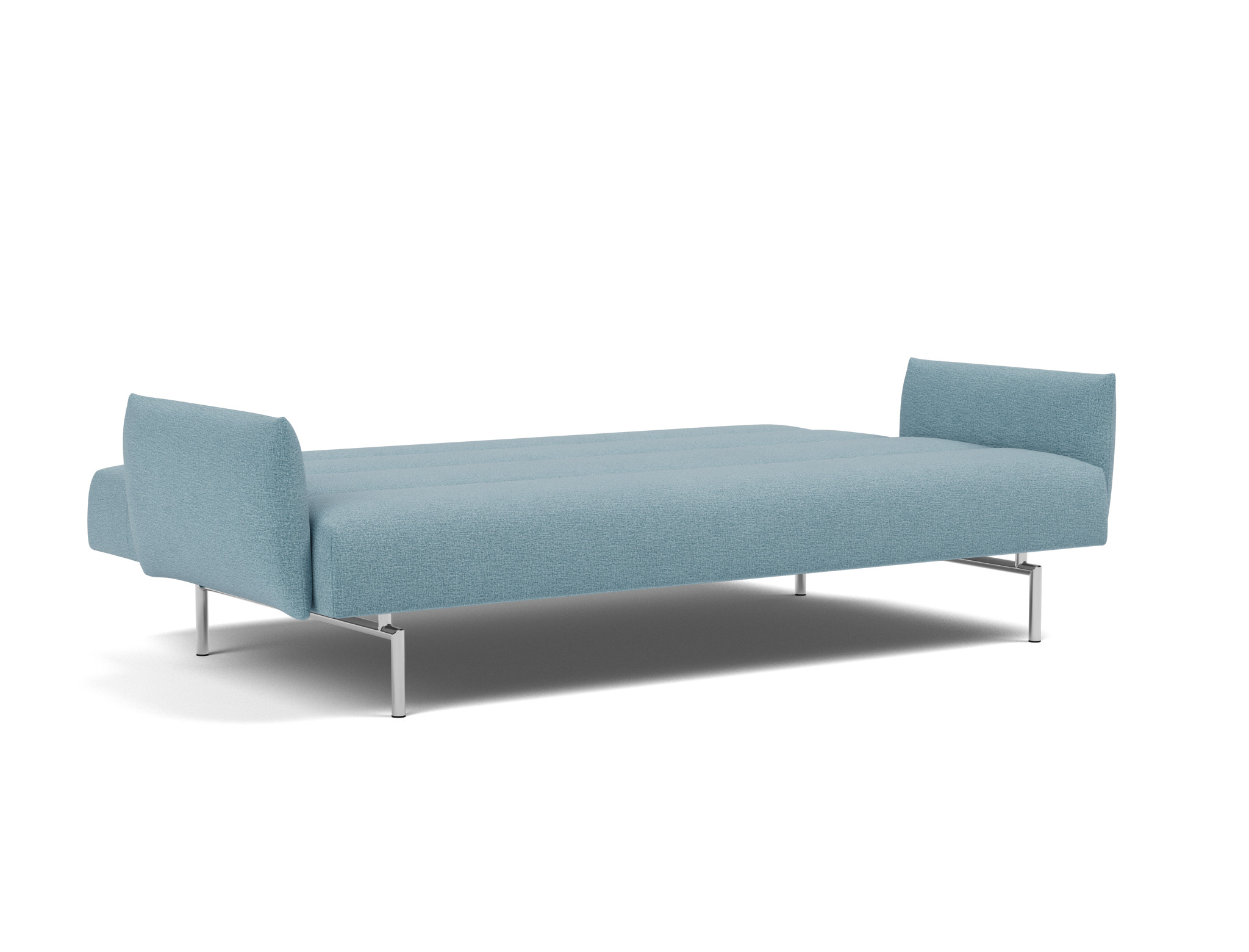 Schlafsofa Jillis mit Armlehnen Flachgewebe Mixed Dance 525-Light-Blue
