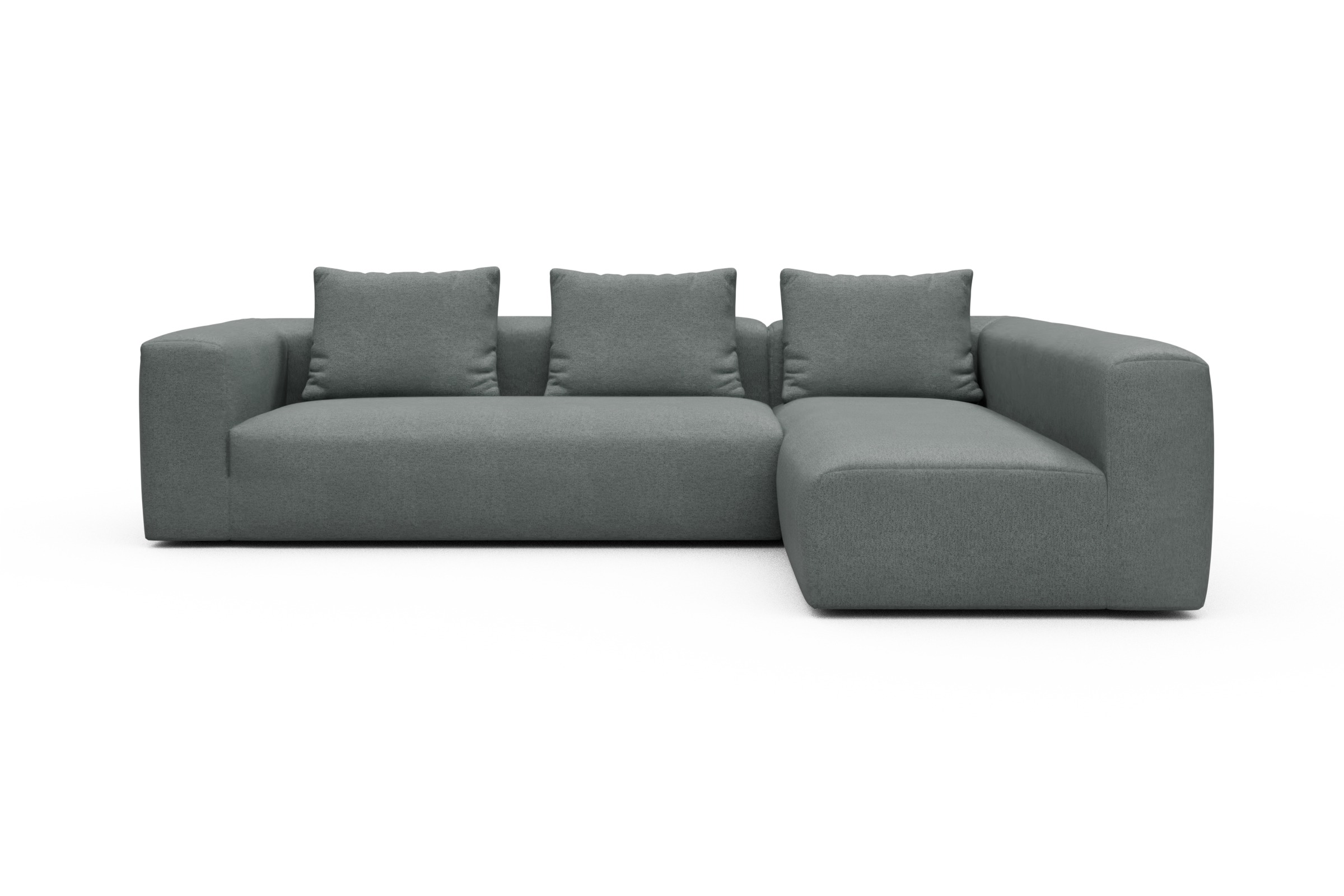 Skandi Home Ecksofa Fred 2x 2,5-Sitzer rechts offen Denari-Soft-Grey moebelfaktor