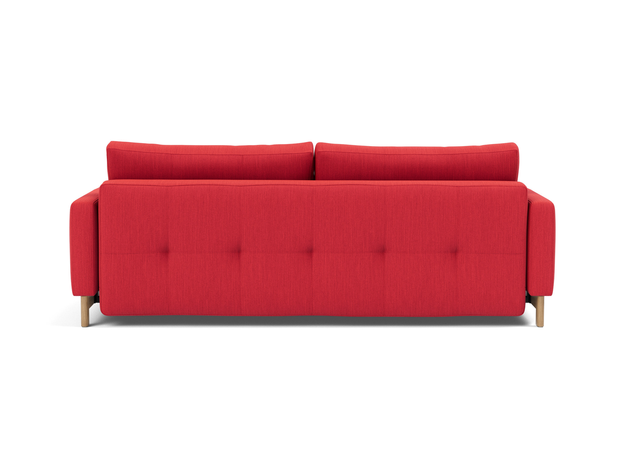 Schlafsofa Pyxis D.E.L. Flachgewebe Elegance 511-Red