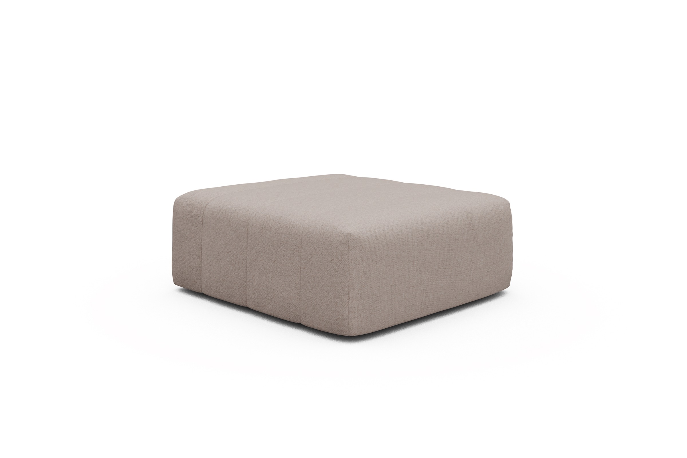 Sitzhocker Hugo Ottomane Weda-Sand