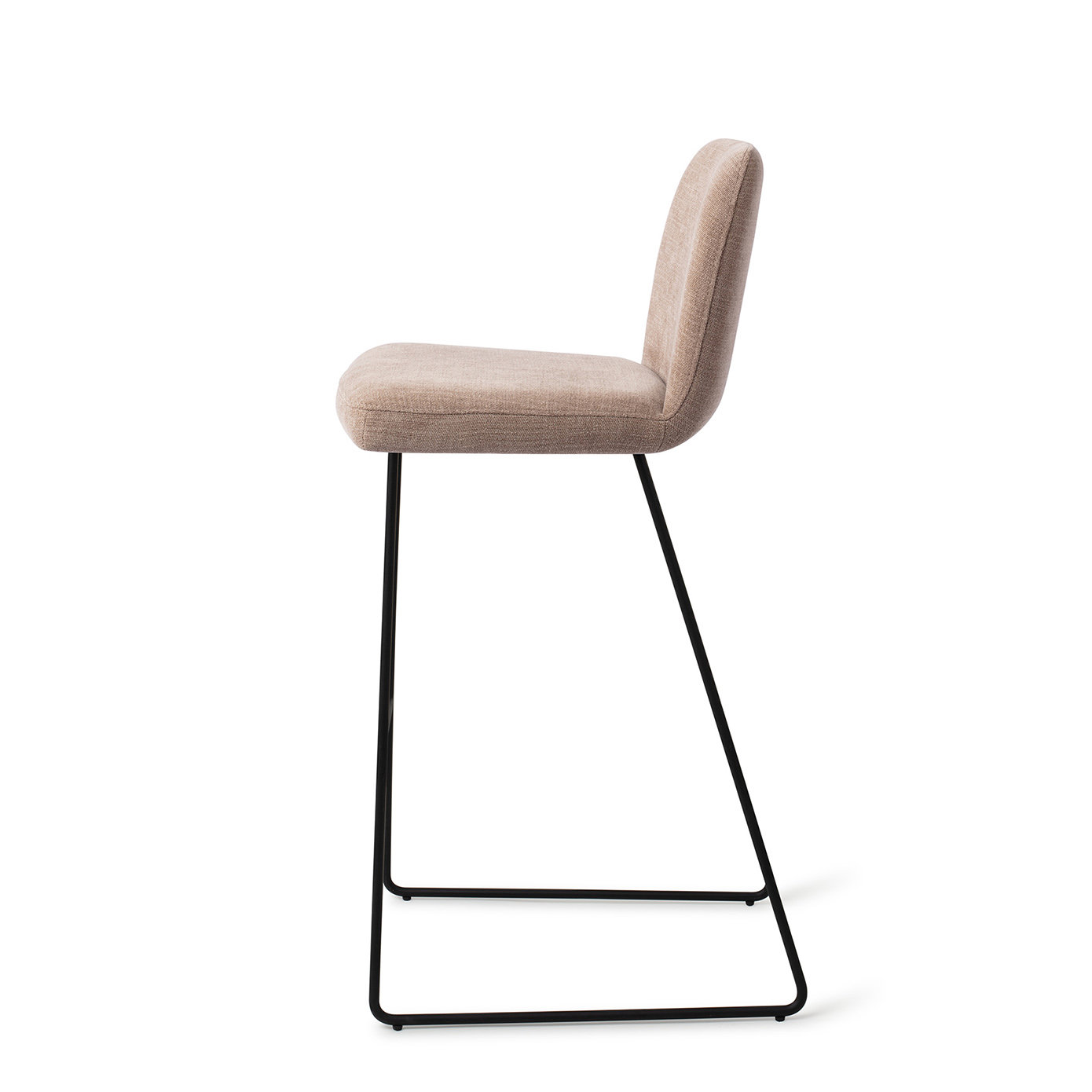 Jesper Home Barhocker Ikata Mocha Mist Slide Schwarz Barhöhe 75 cm
